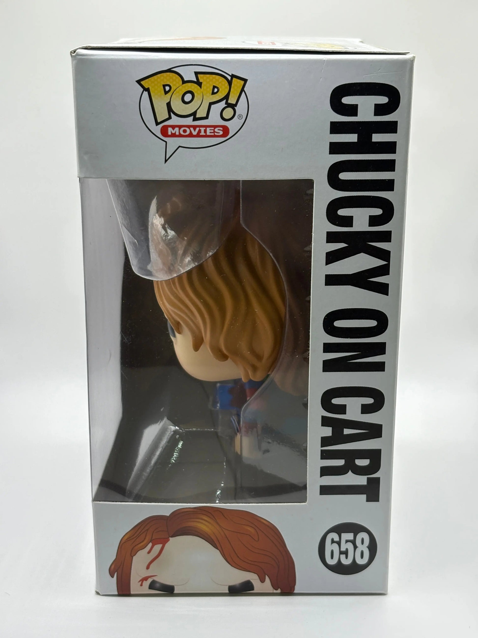 Funko POP! Movies Childs Play 2 #658 Chucky On Cart FRENLY BRICKS - Open 7 Days