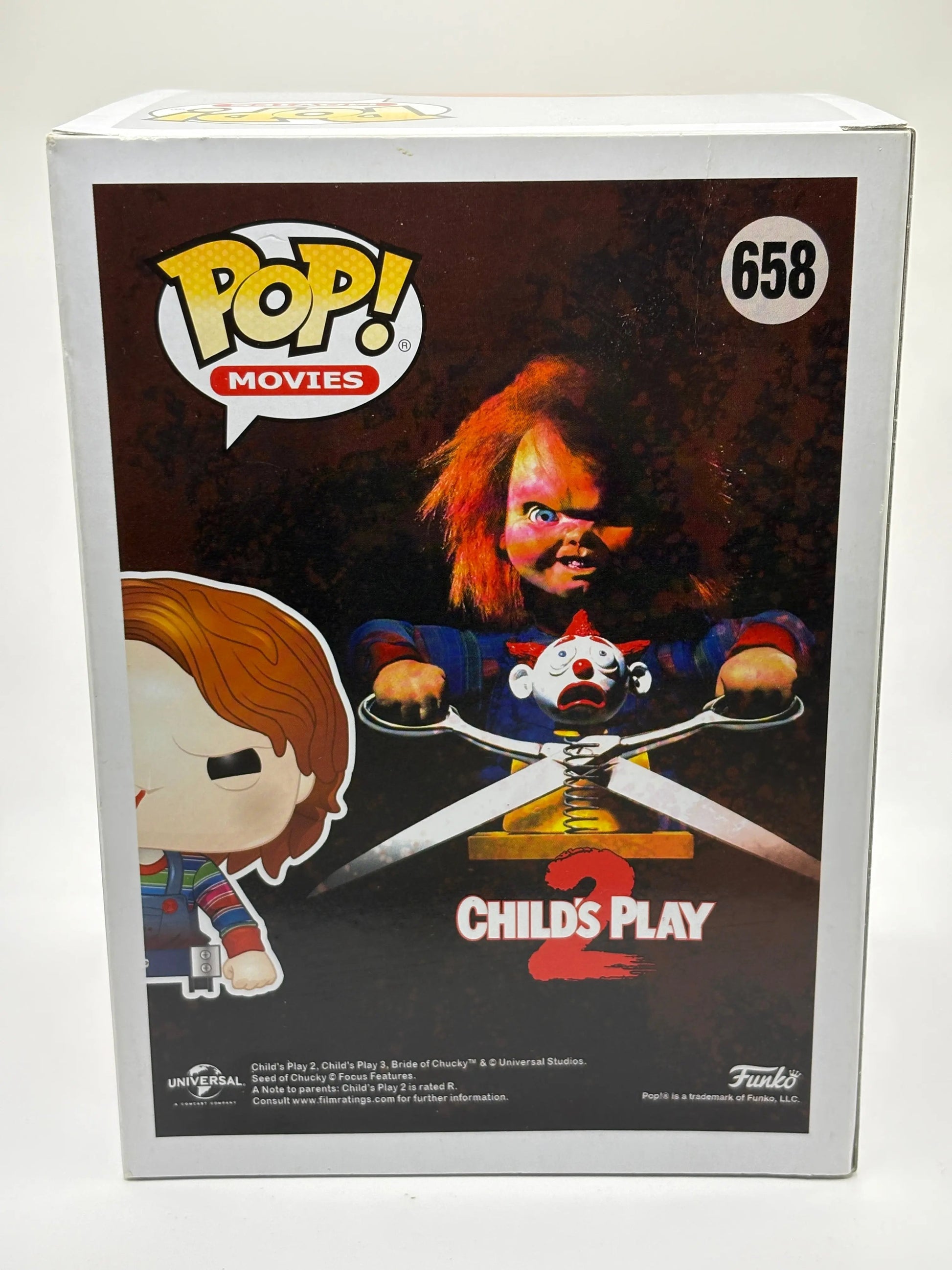 Funko POP! Movies Childs Play 2 #658 Chucky On Cart FRENLY BRICKS - Open 7 Days