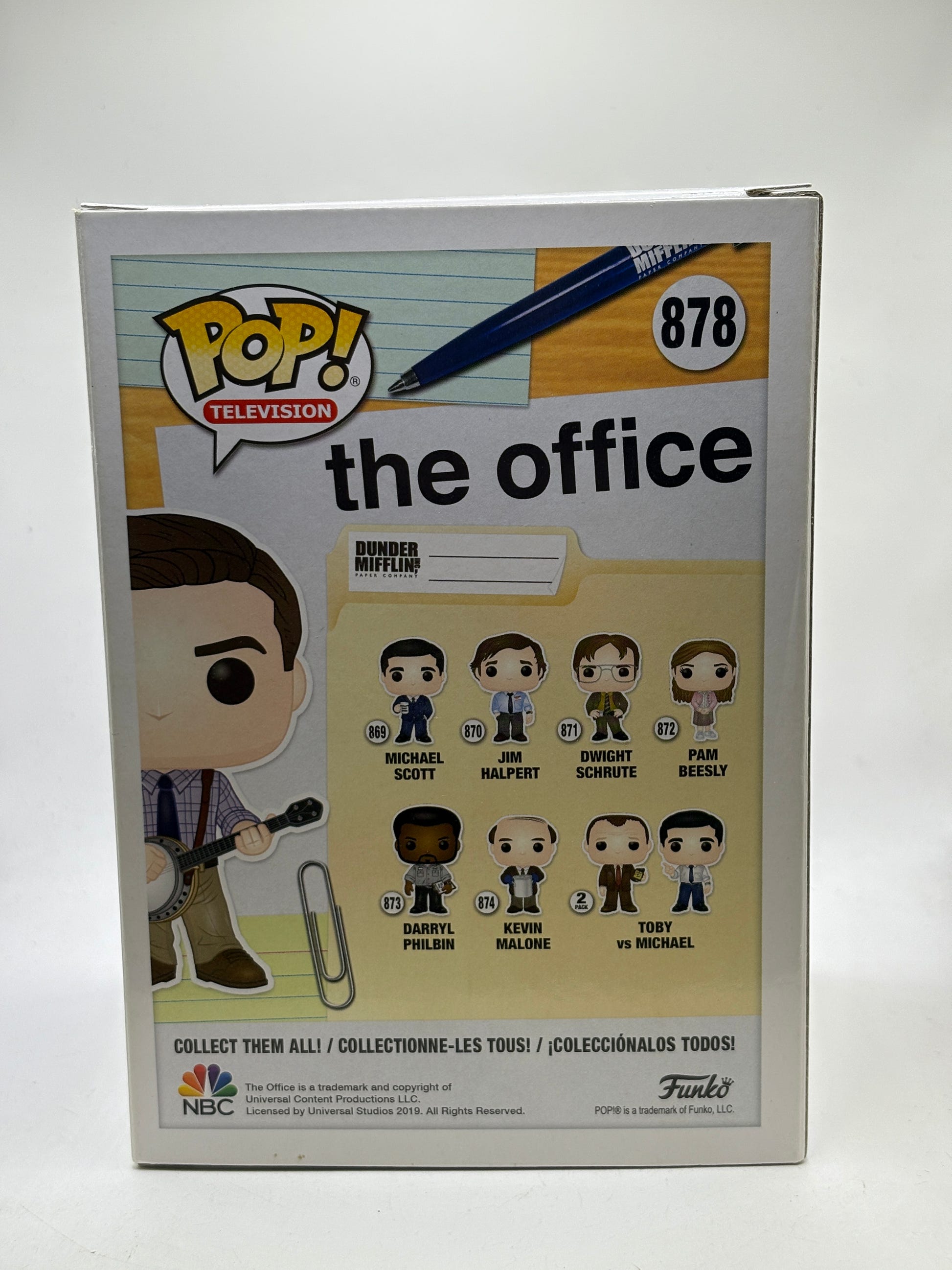 Funko POP! Television The Office #878 Andy Bernard Special Edition image 3
