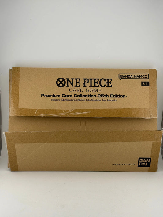 One Piece TCG Premium Card Collection 25th Anniversary Edition ENGLISH SEALED FRENLY BRICKS - Open 7 Days