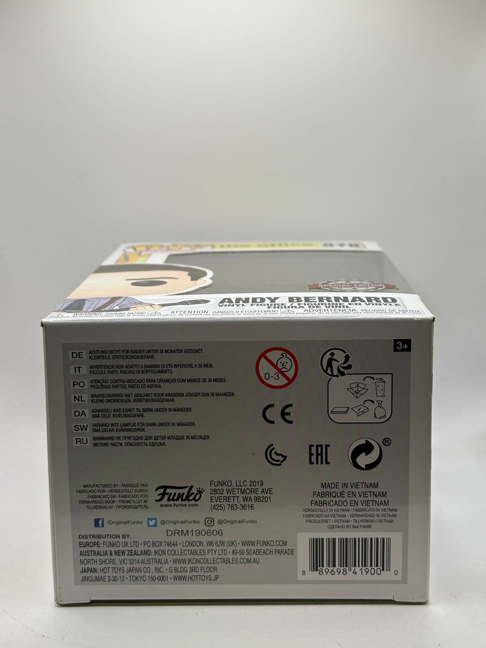 Funko POP! Television The Office #878 Andy Bernard Special Edition image 6