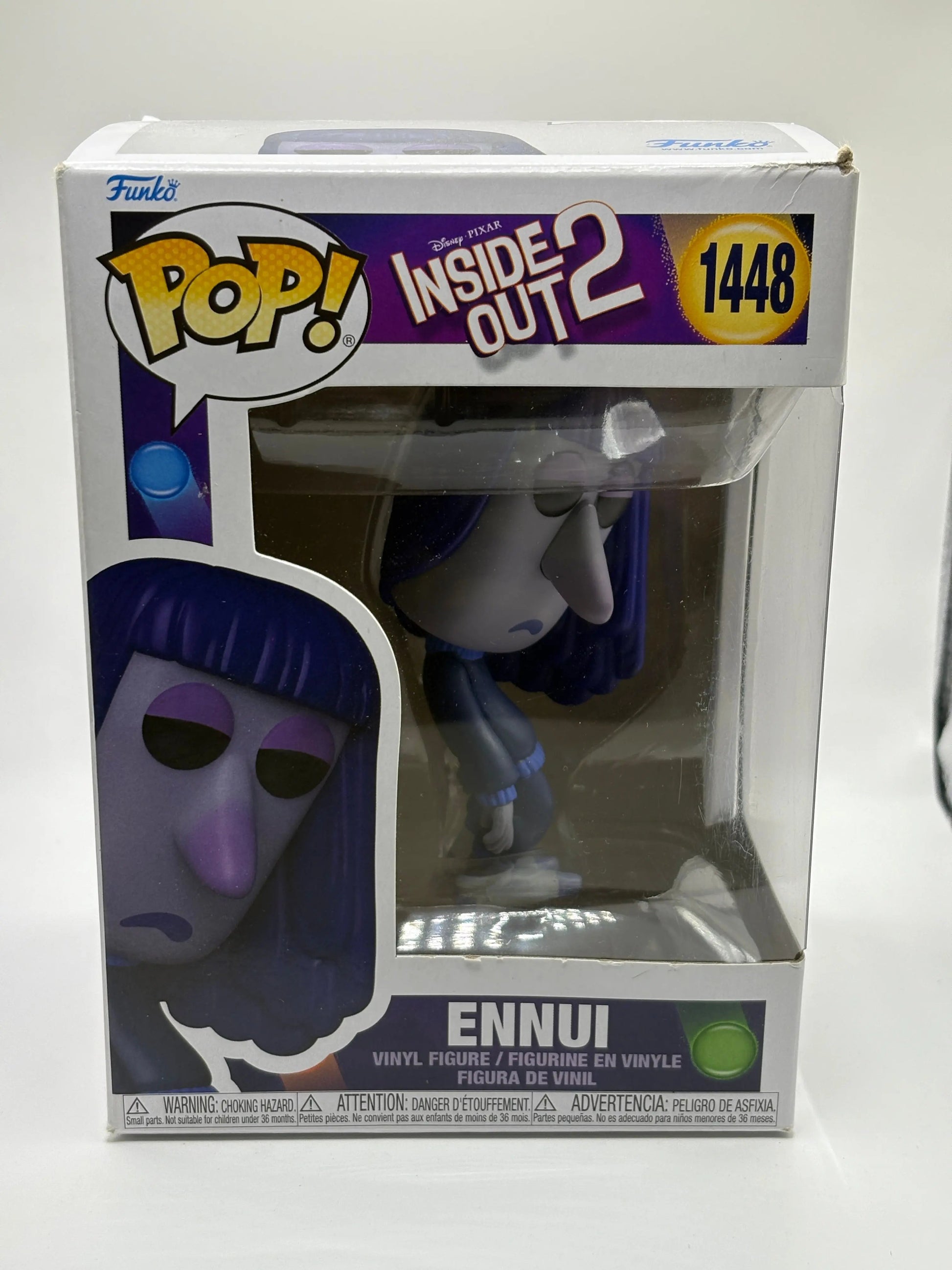 Funko POP! Movies Inside Out 2 #1448 Ennui FRENLY BRICKS - Open 7 Days