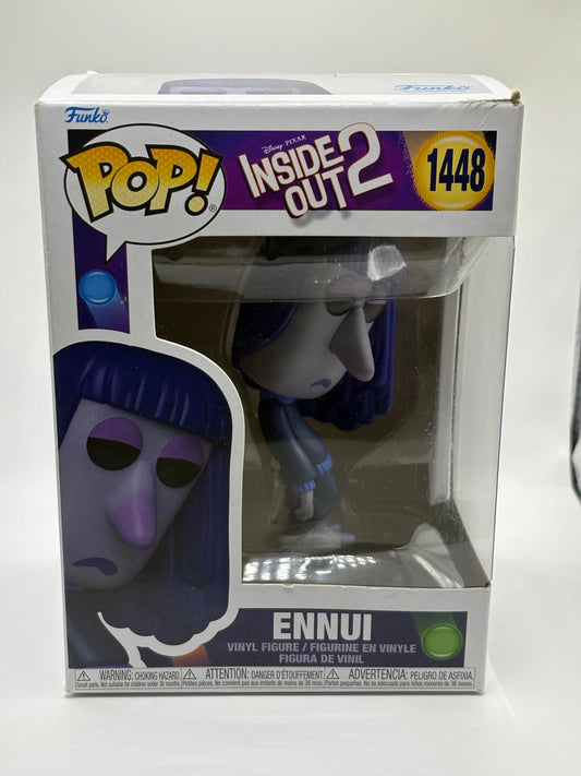 Funko POP! Movies Inside Out 2 #1448 Ennui FRENLY BRICKS - Open 7 Days