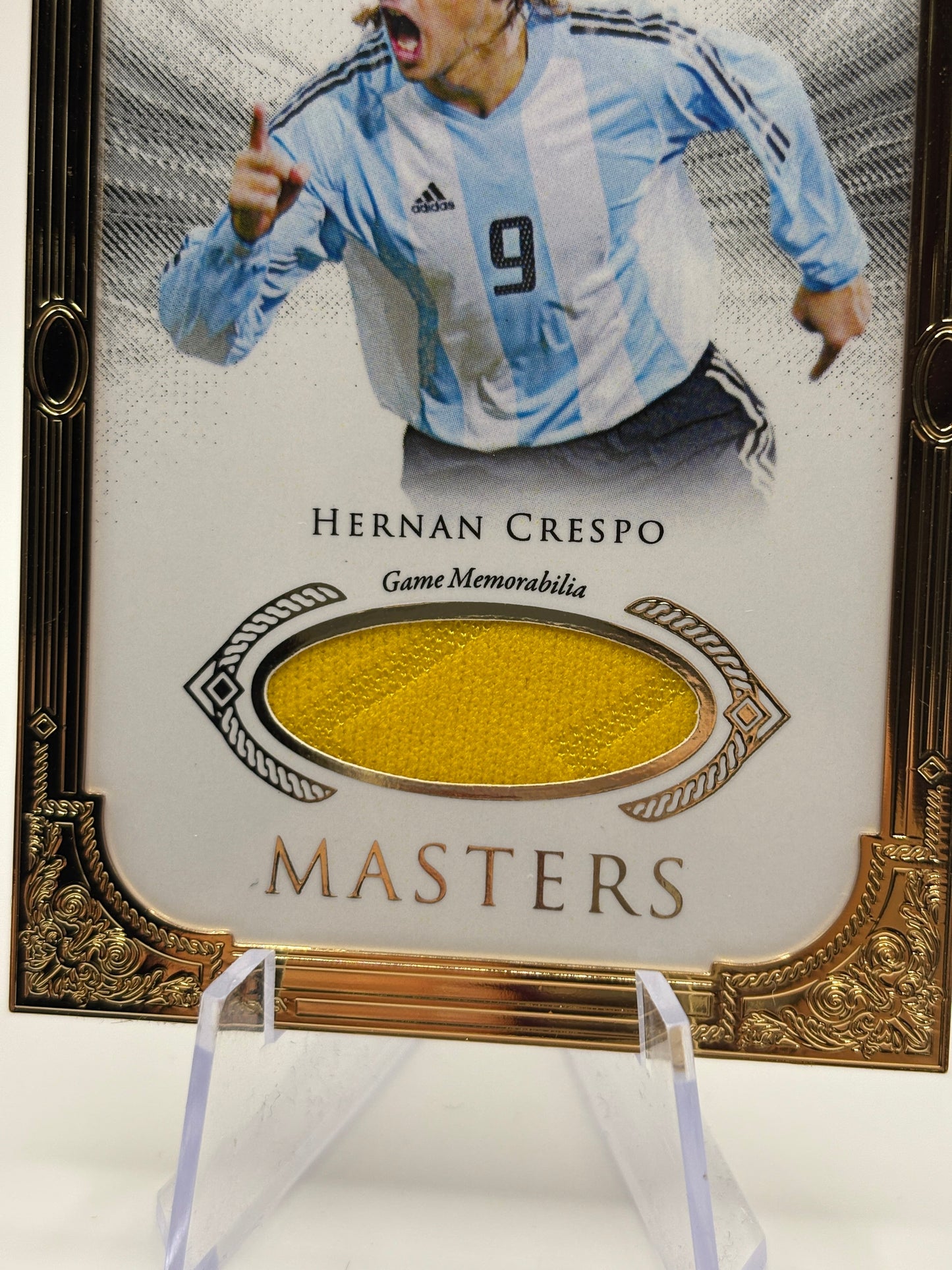 2023 Futera Unique Masters #MTG10 Hernan Crespo Patch 11/12 FRENLY BRICKS - Open 7 Days