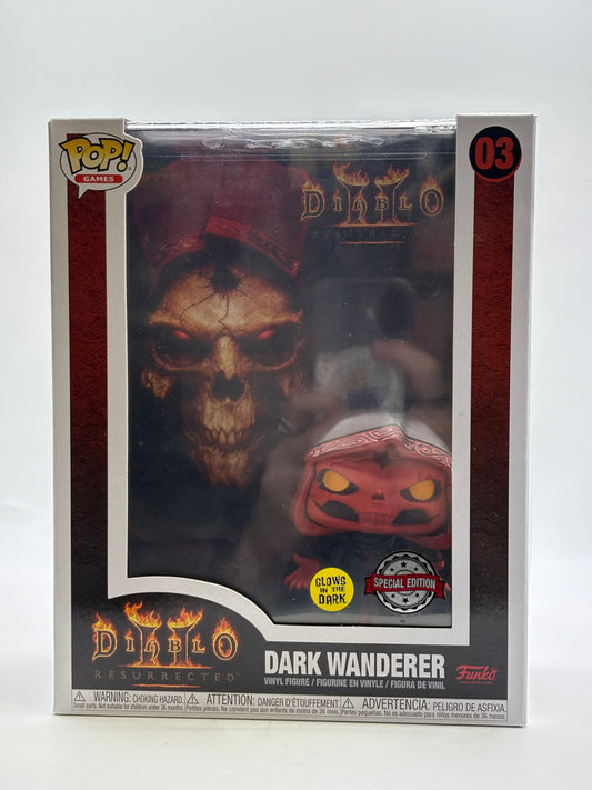 Funko POP! Games Diablo II Resurrected #03 Dark Wanderer Glow SE FRENLY BRICKS - Open 7 Days