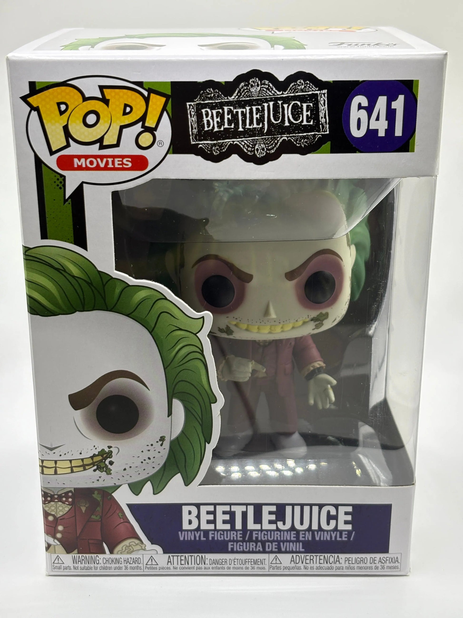 Funko POP! Movies Beetlejuice #641 Beetlejuice FRENLY BRICKS - Open 7 Days