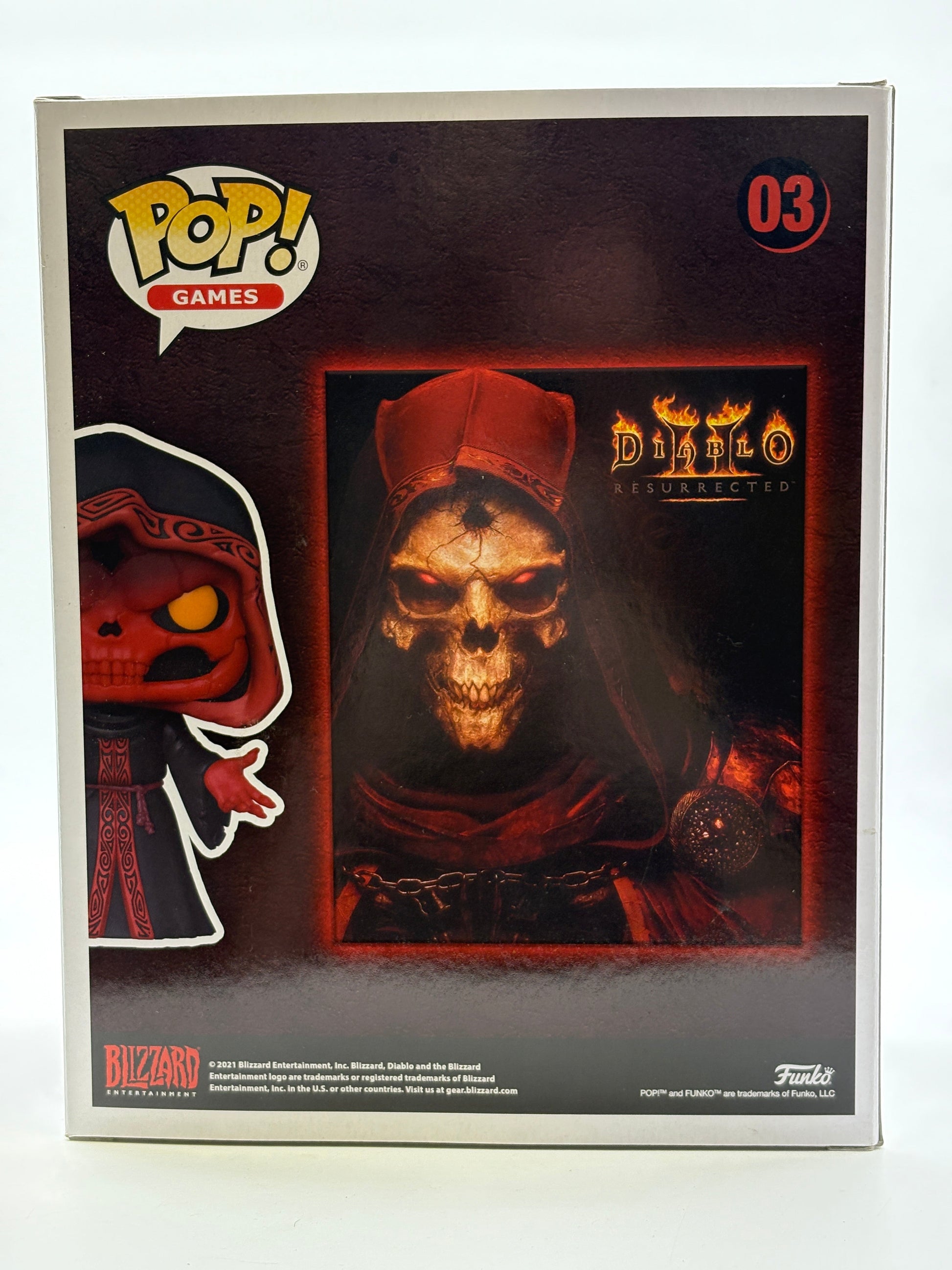 Funko POP! Games Diablo II Resurrected #03 Dark Wanderer Glow SE FRENLY BRICKS - Open 7 Days