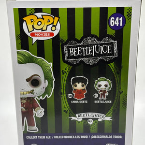 Funko POP! Movies Beetlejuice #641 Beetlejuice FRENLY BRICKS - Open 7 Days