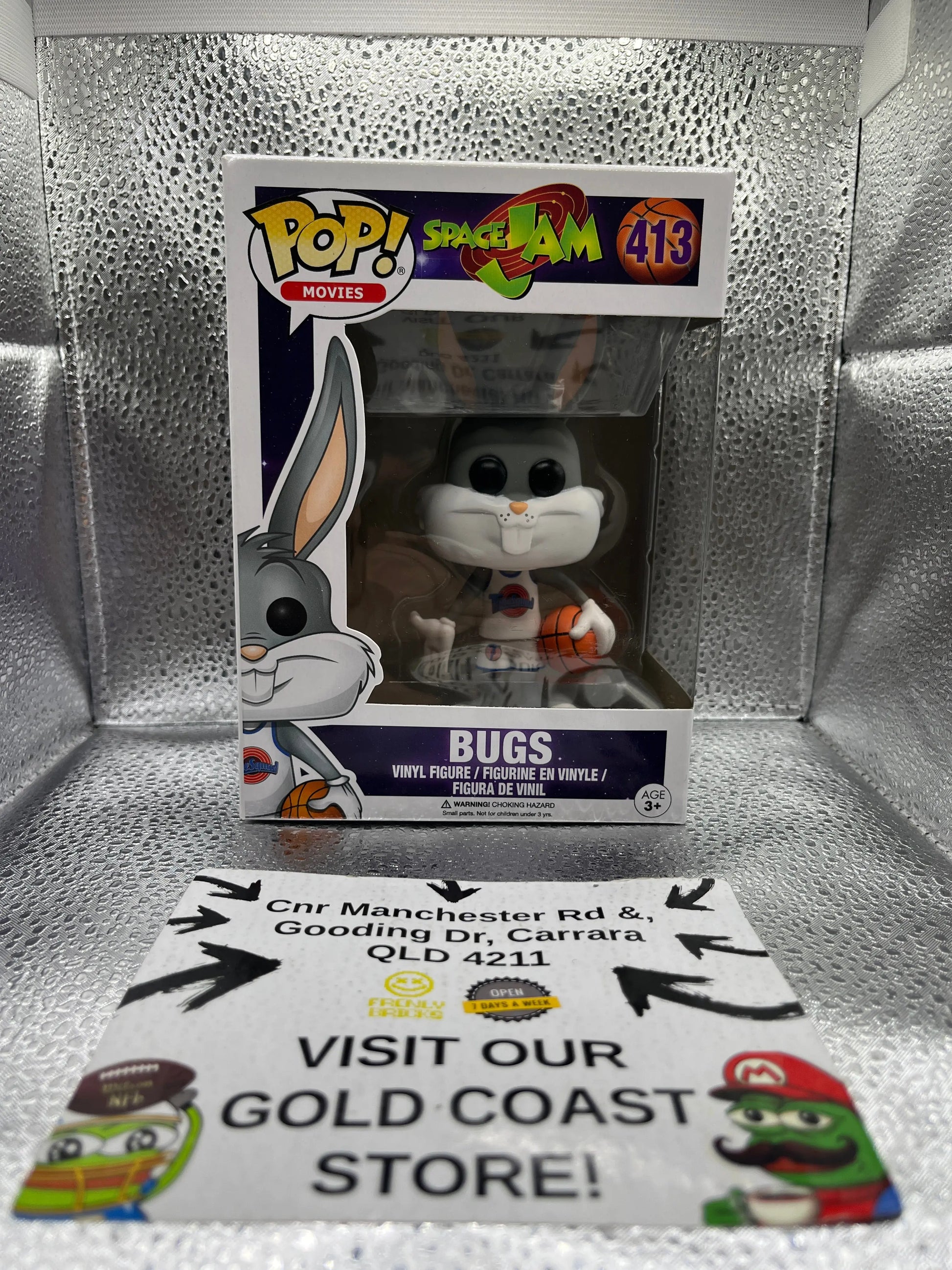 Funko POP Movies - Space Jam - Bugs* #413 FRENLY BRICKS - Open 7 Days