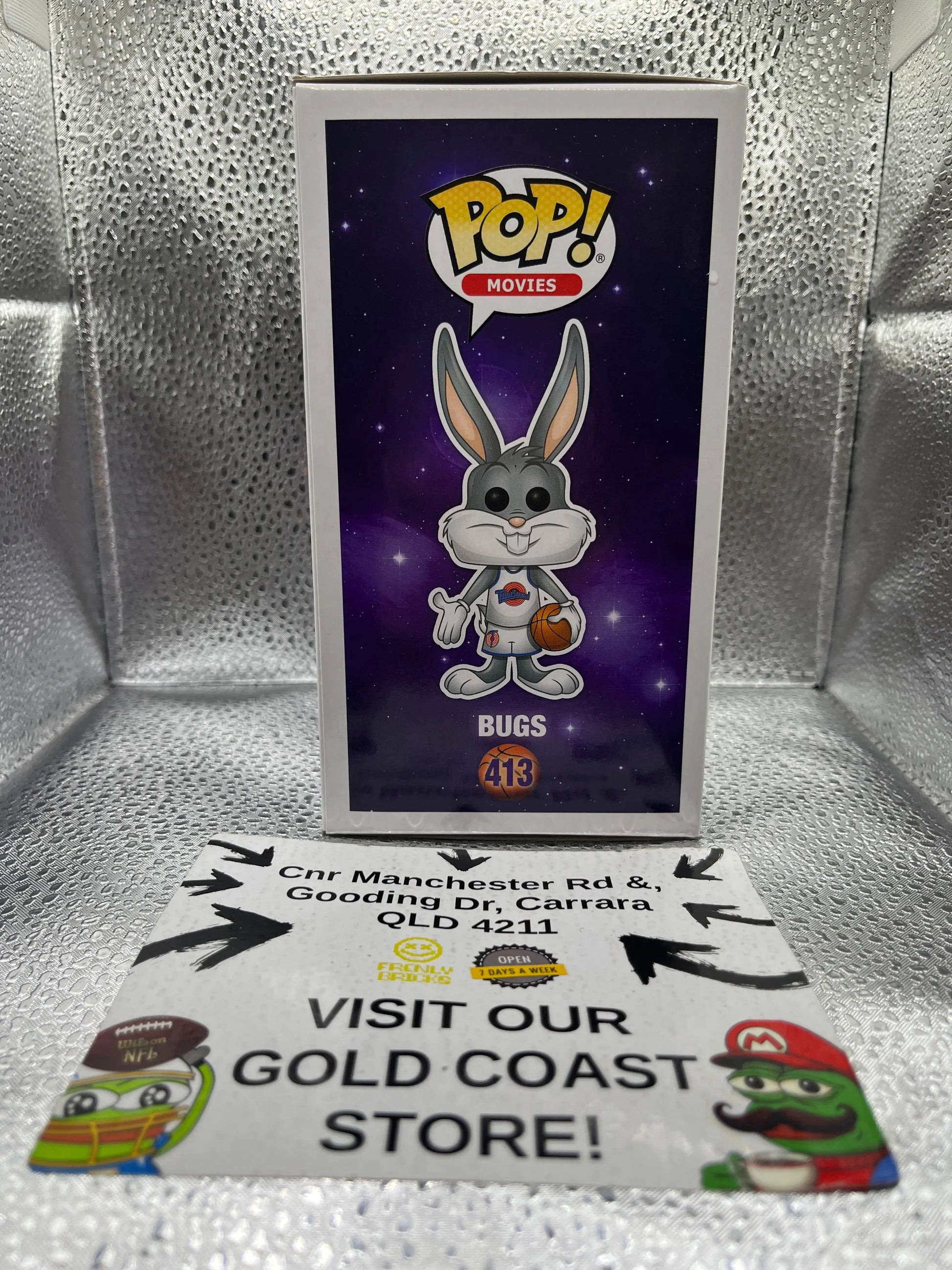 Funko POP Movies - Space Jam - Bugs* #413 FRENLY BRICKS - Open 7 Days