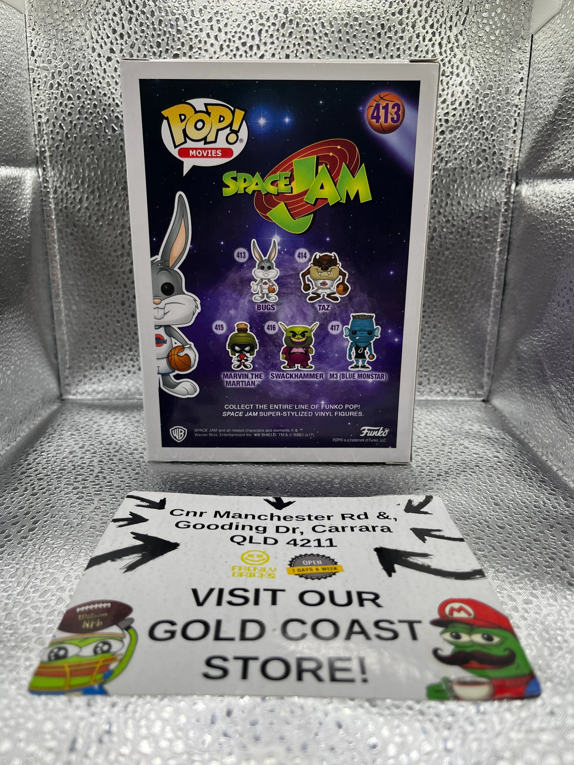 Funko POP Movies - Space Jam - Bugs* #413 FRENLY BRICKS - Open 7 Days