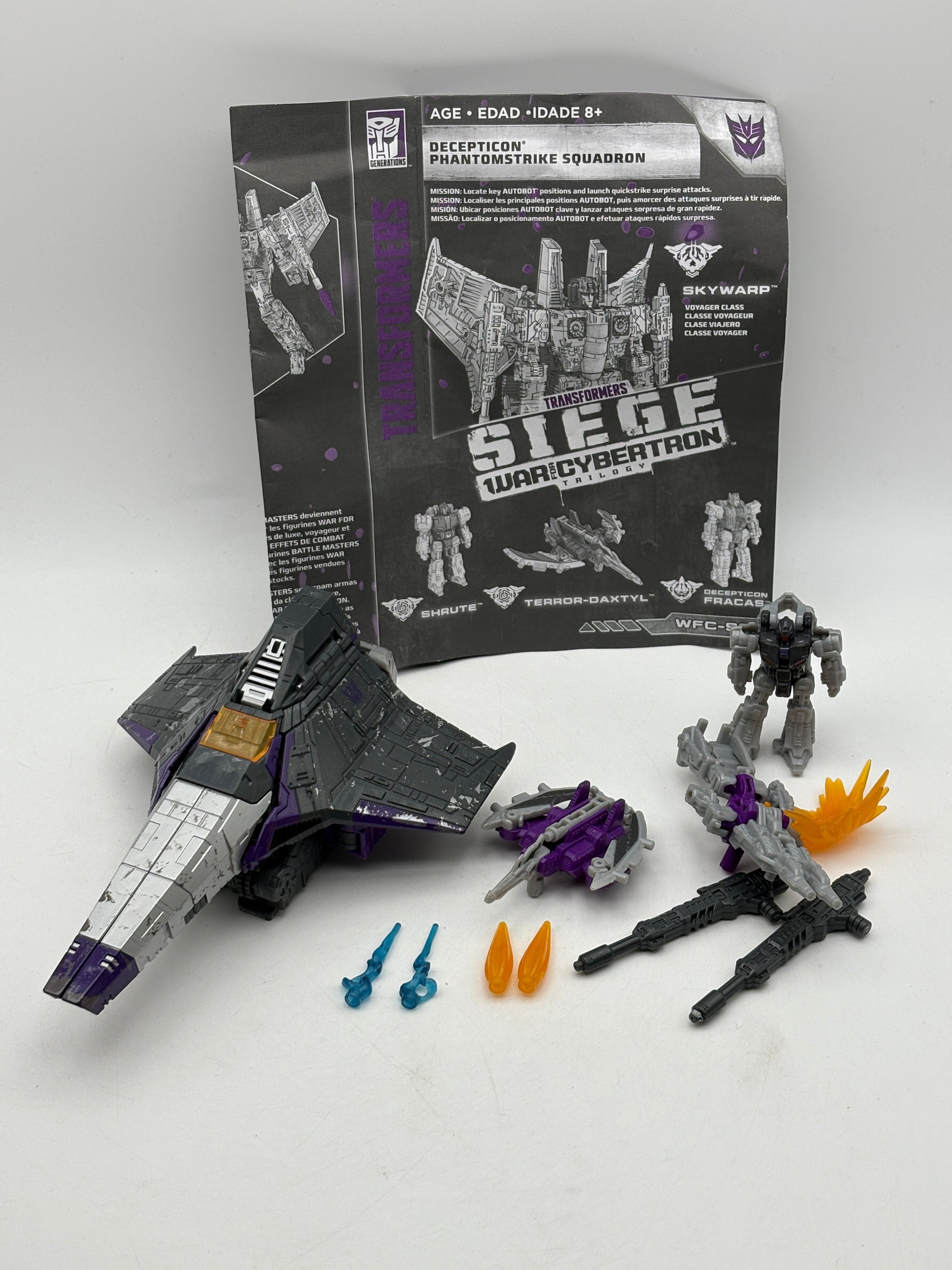 Hasbro Transformers War for Cybertron Voyager Phantomstrike Squadron 4-Pack FRENLY BRICKS - Open 7 Days