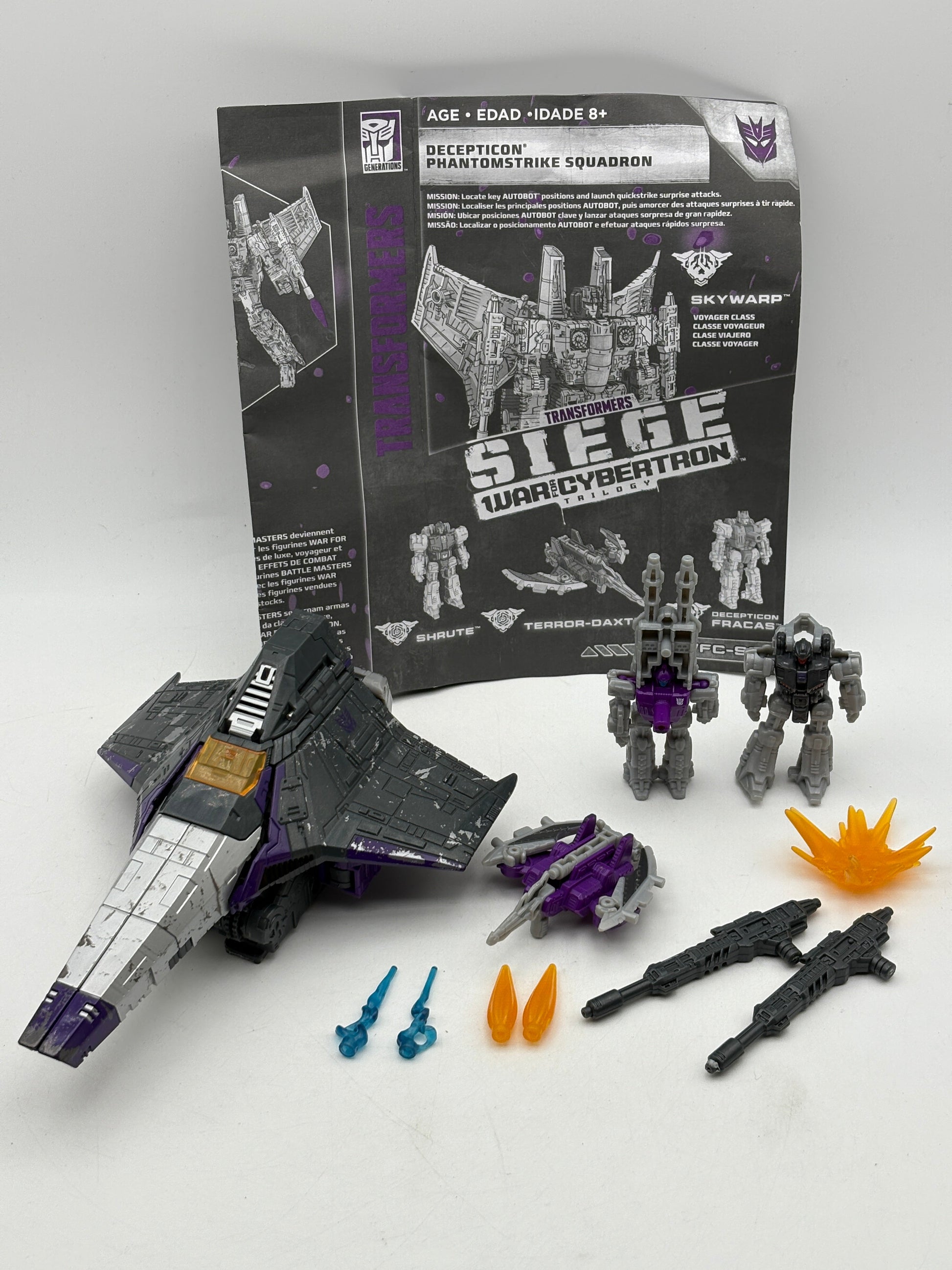 Hasbro Transformers War for Cybertron Voyager Phantomstrike Squadron 4-Pack FRENLY BRICKS - Open 7 Days
