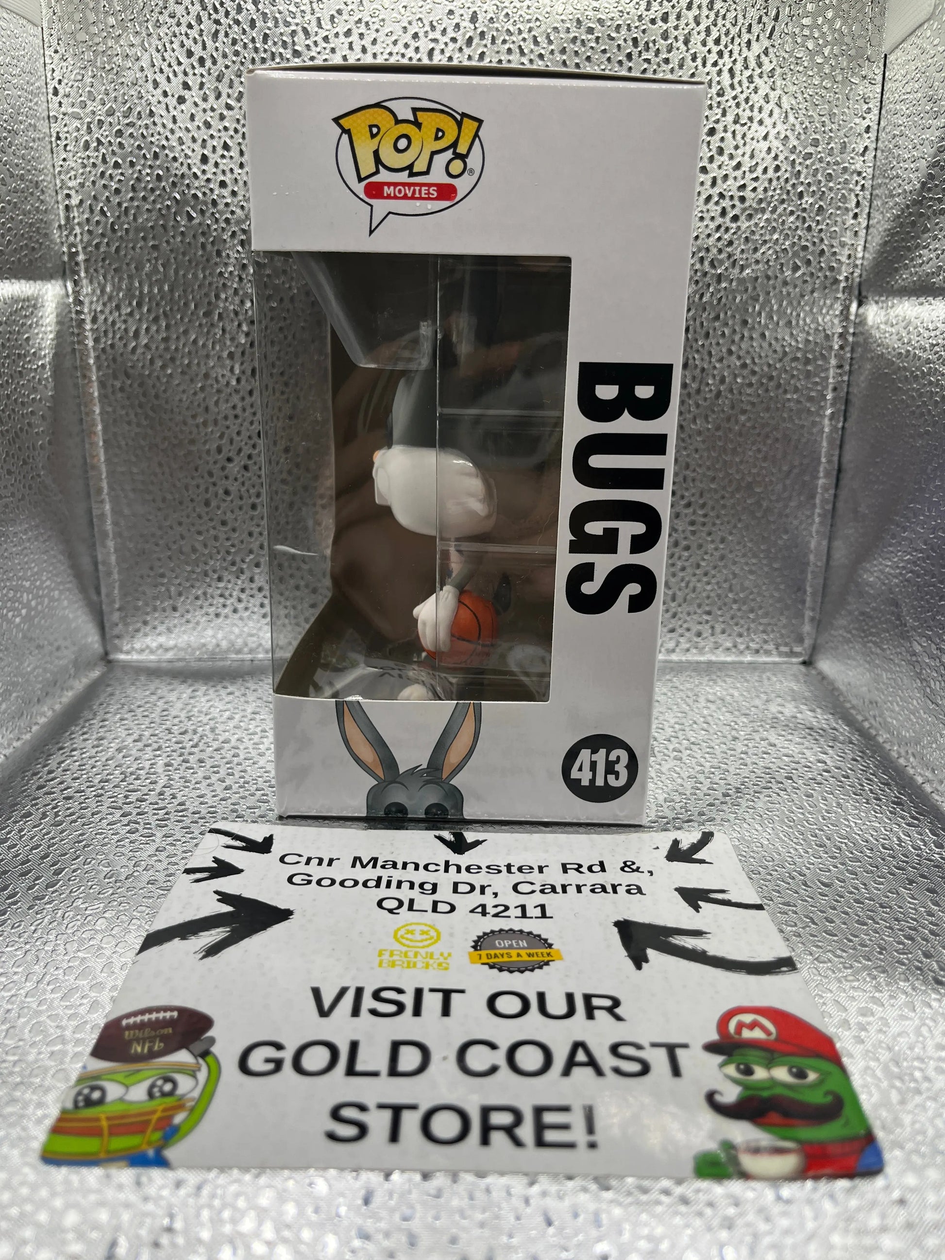 Funko POP Movies - Space Jam - Bugs* #413 FRENLY BRICKS - Open 7 Days