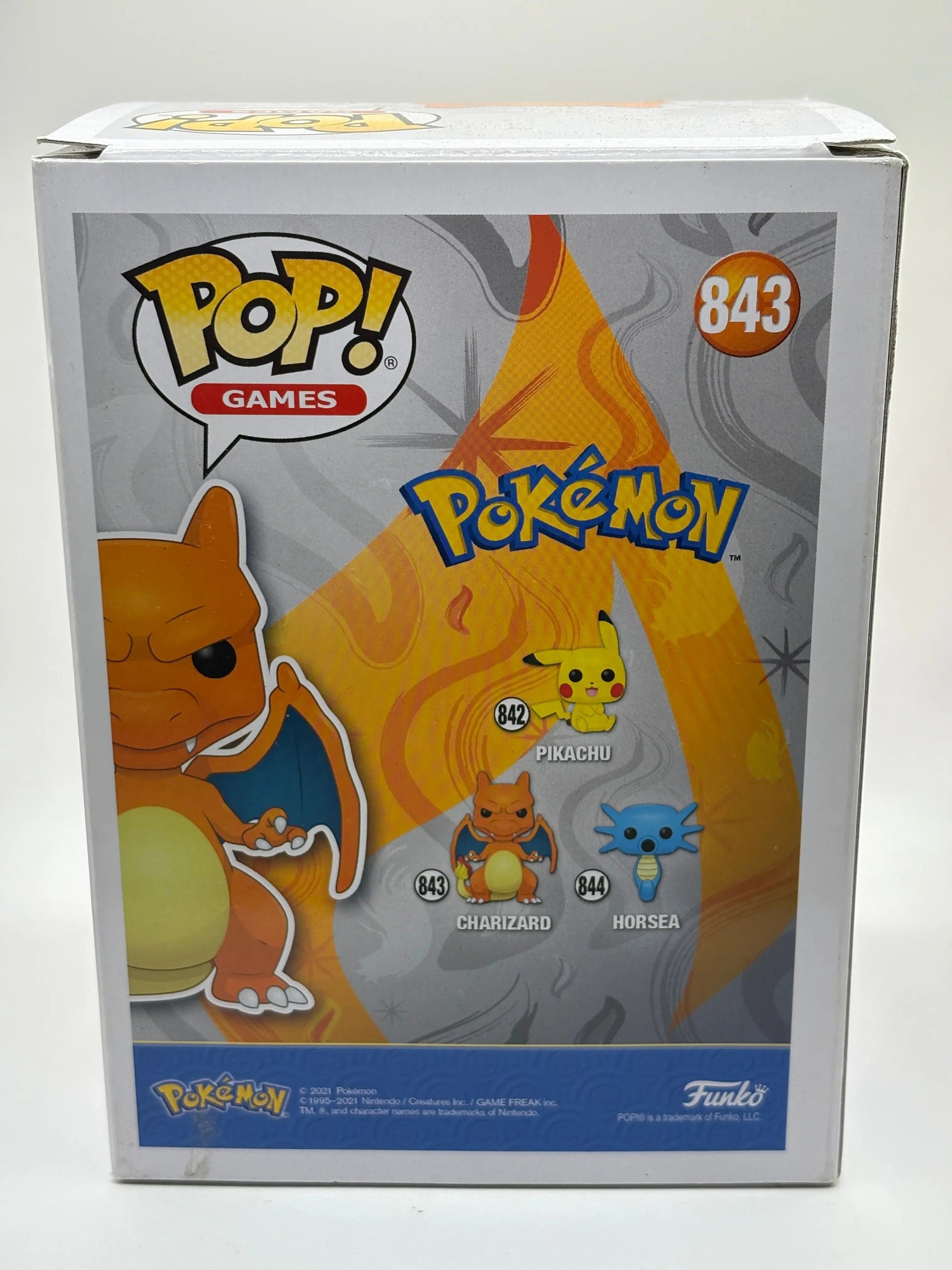 Funko POP! Games Pokemon #843 Charizard *box damage FRENLY BRICKS - Open 7 Days