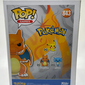Funko POP! Games Pokemon #843 Charizard *box damage FRENLY BRICKS - Open 7 Days