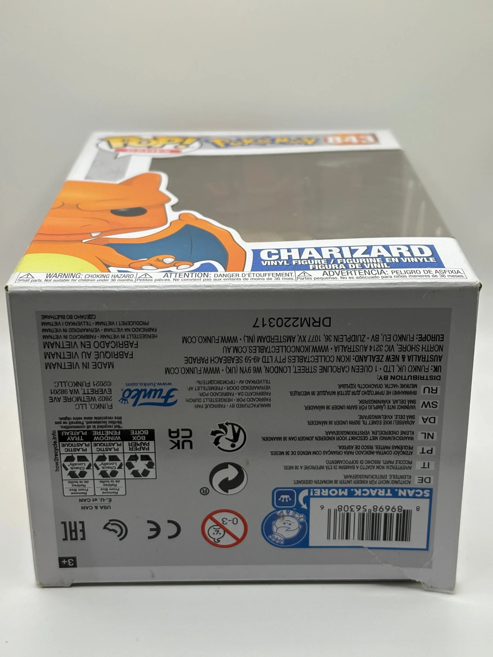 Funko POP! Games Pokemon #843 Charizard *box damage FRENLY BRICKS - Open 7 Days
