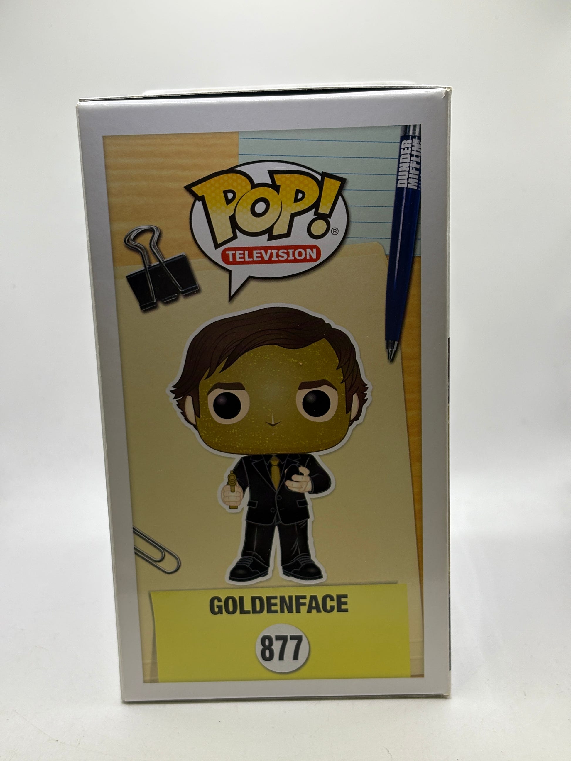 Funko POP! Television The Office #877 Goldenface Special Edition image 4