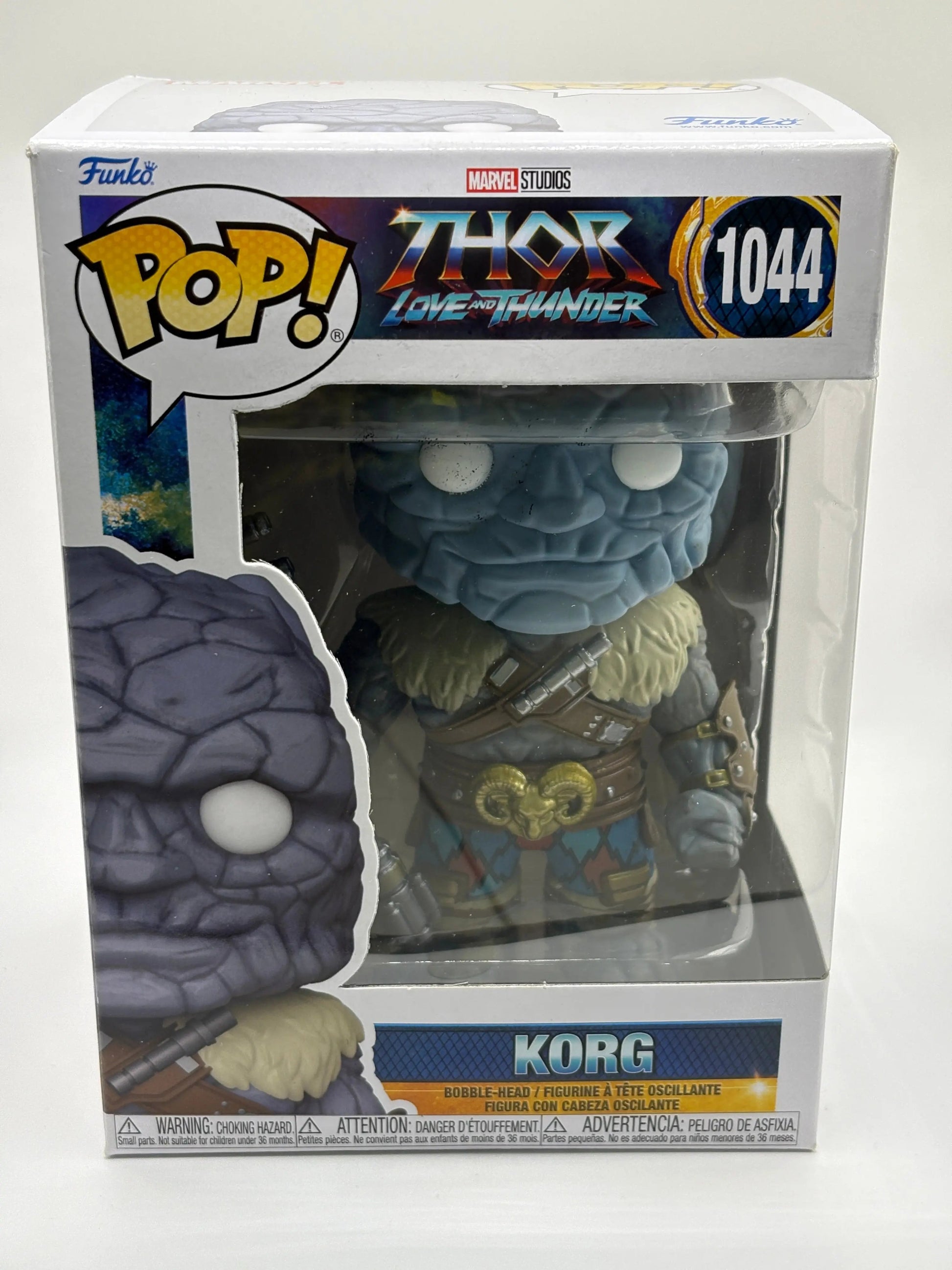 Funko POP! Movies Marvel Thor Love and Thunder #1044 Korg FRENLY BRICKS - Open 7 Days
