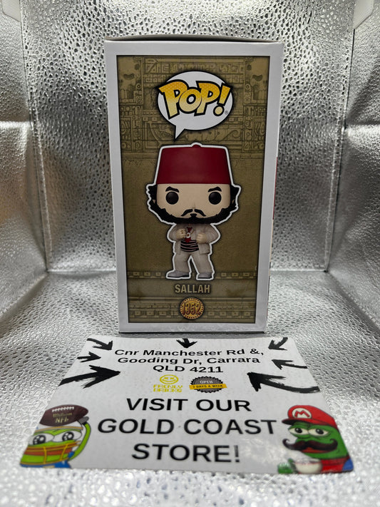 Funko POP Movies - Indiana Jones - Sallah #1352 FRENLY BRICKS - Open 7 Days