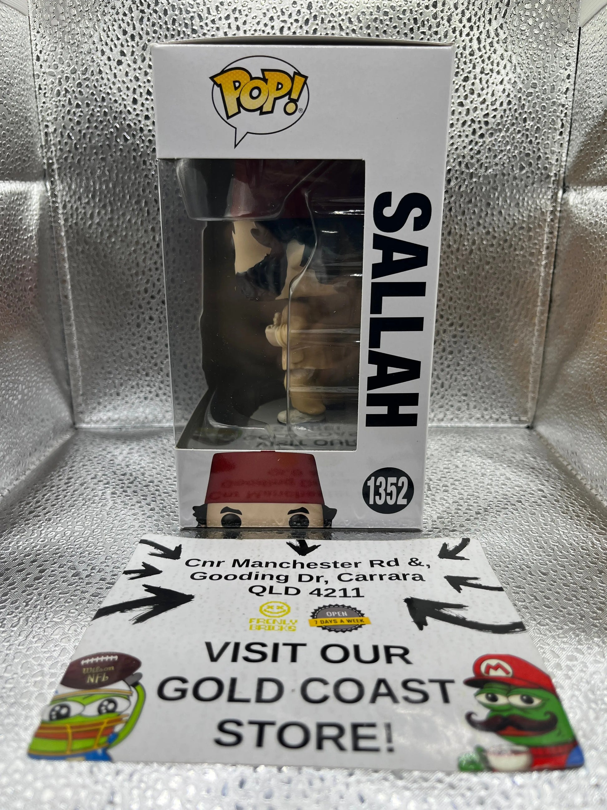 Funko POP Movies - Indiana Jones - Sallah #1352 FRENLY BRICKS - Open 7 Days