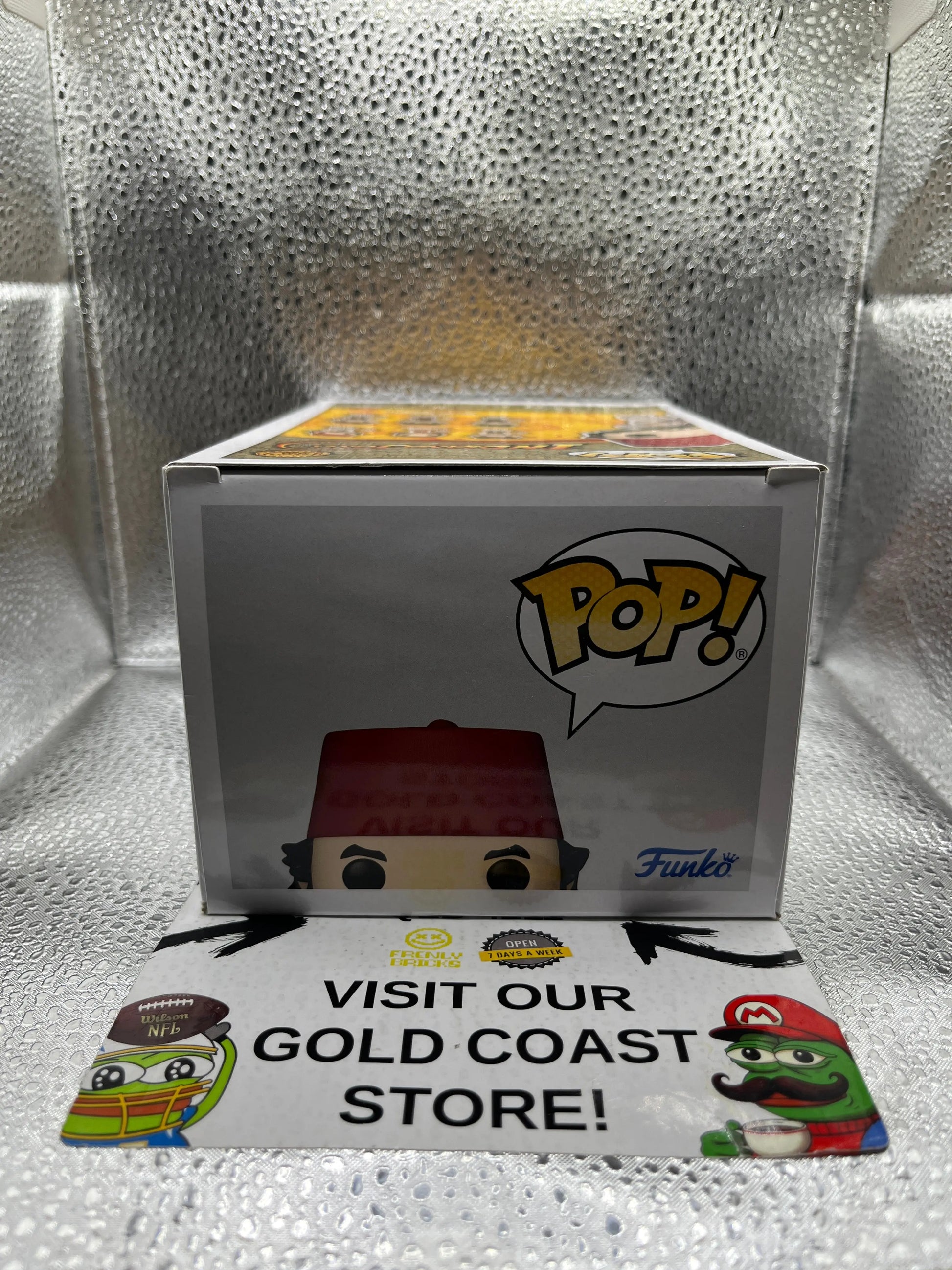 Funko POP Movies - Indiana Jones - Sallah #1352 FRENLY BRICKS - Open 7 Days