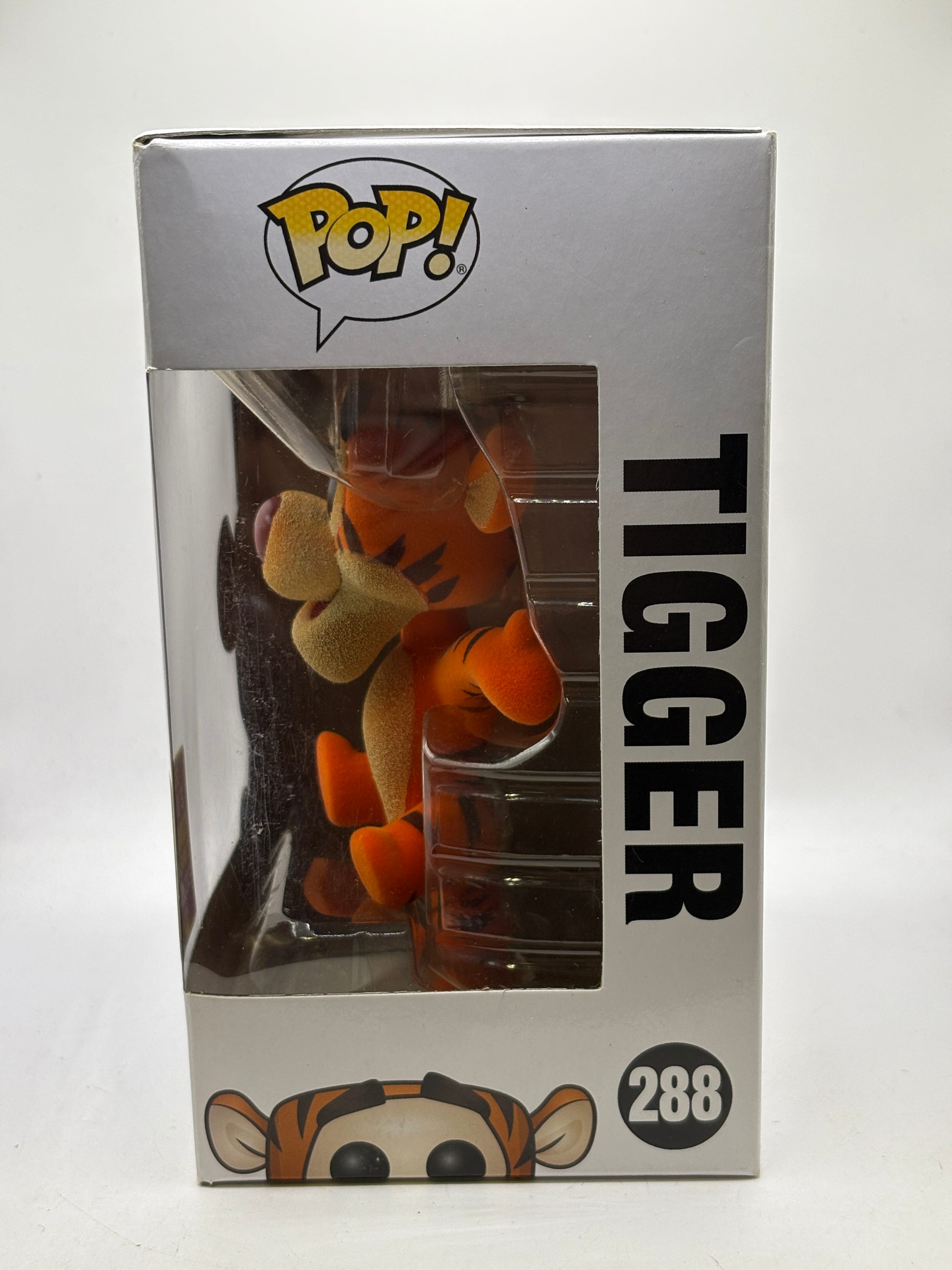 Funko POP! Disney Winnie the Pooh #288 Tigger Flocked 2017 Summer Sun DMG image 2