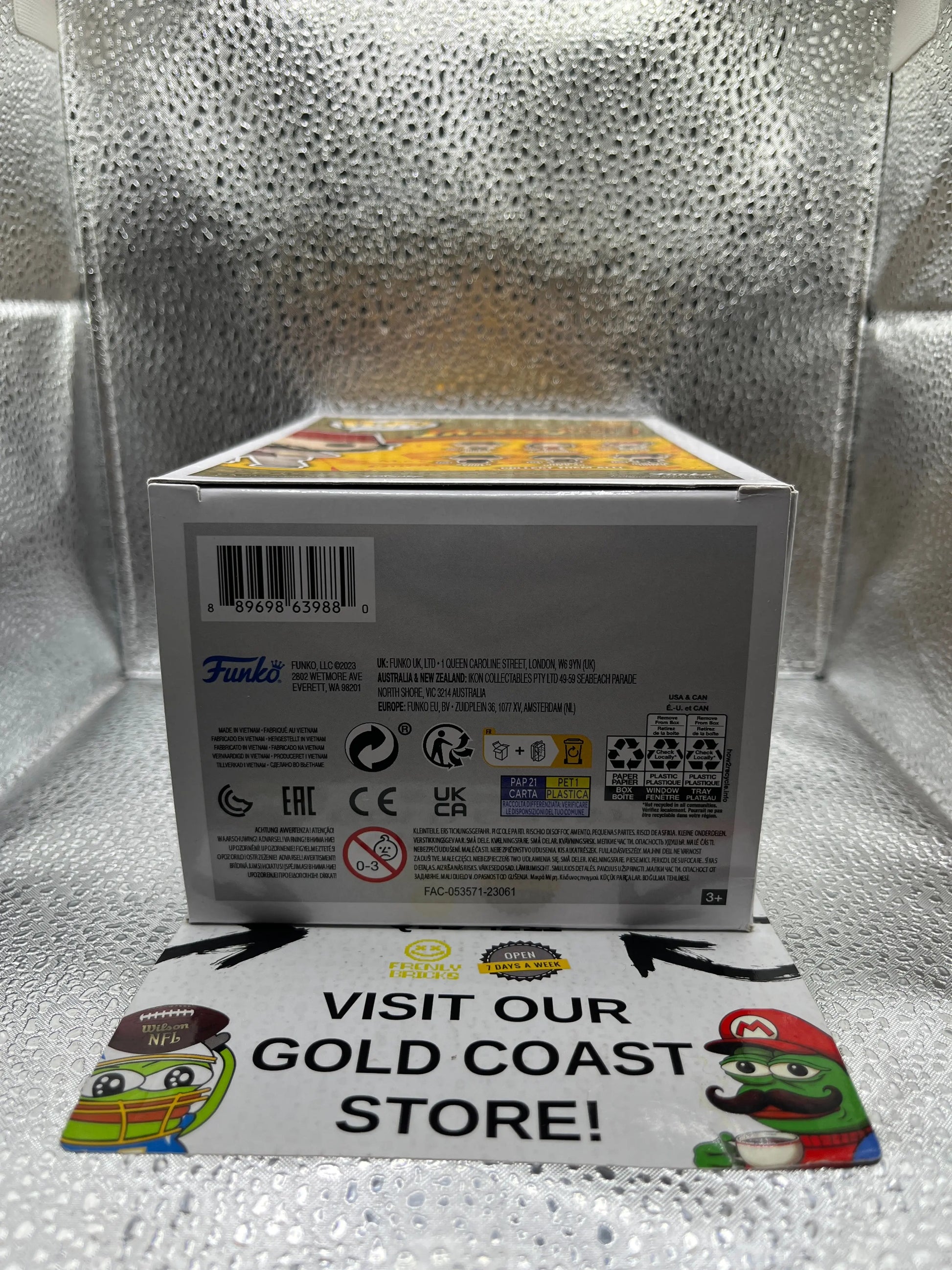 Funko POP Movies - Indiana Jones - Sallah #1352 FRENLY BRICKS - Open 7 Days