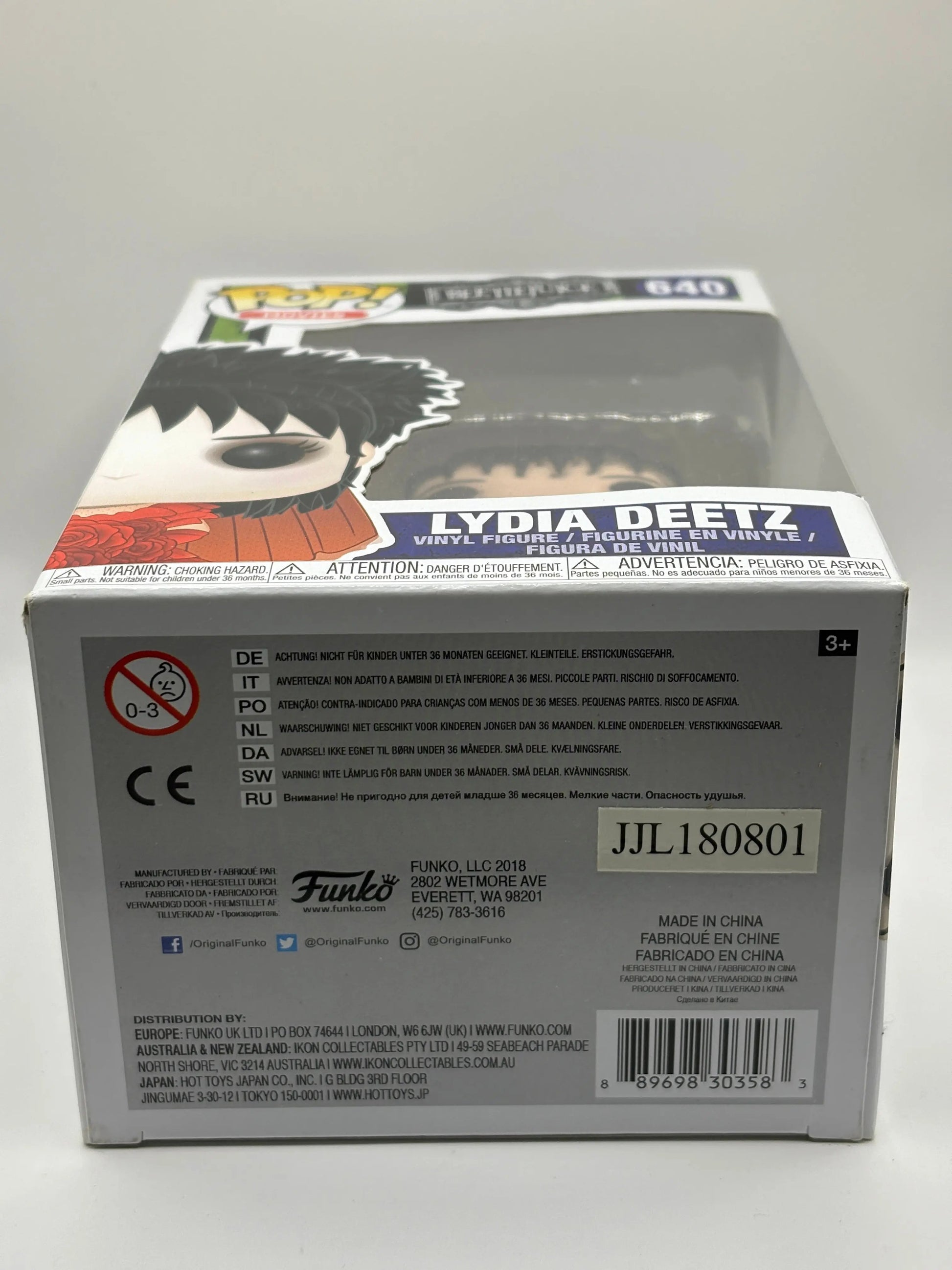 Funko POP! Movies Beetlejuice #640 Lydia Deetz FRENLY BRICKS - Open 7 Days