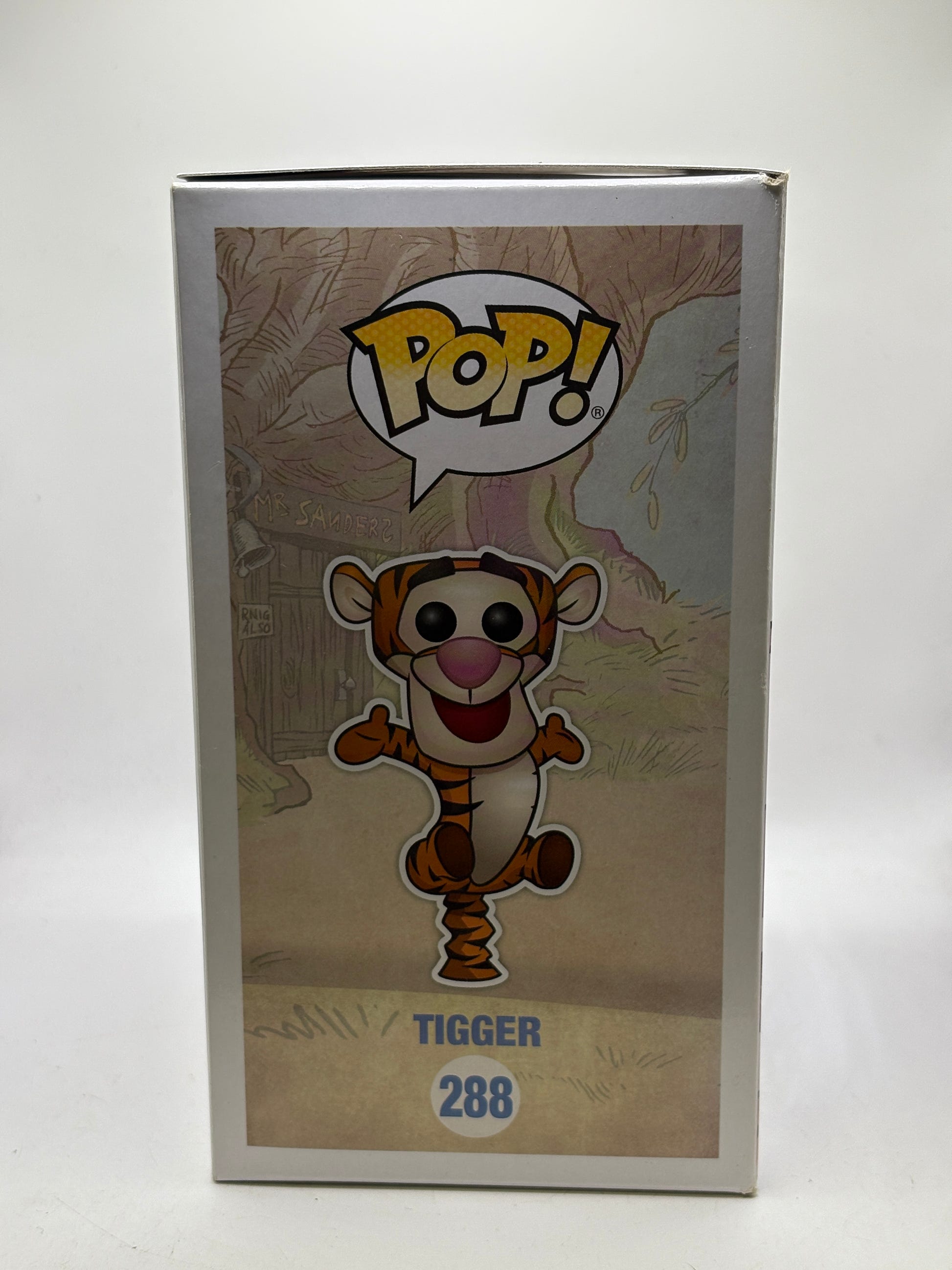 Funko POP! Disney Winnie the Pooh #288 Tigger Flocked 2017 Summer Sun DMG image 4