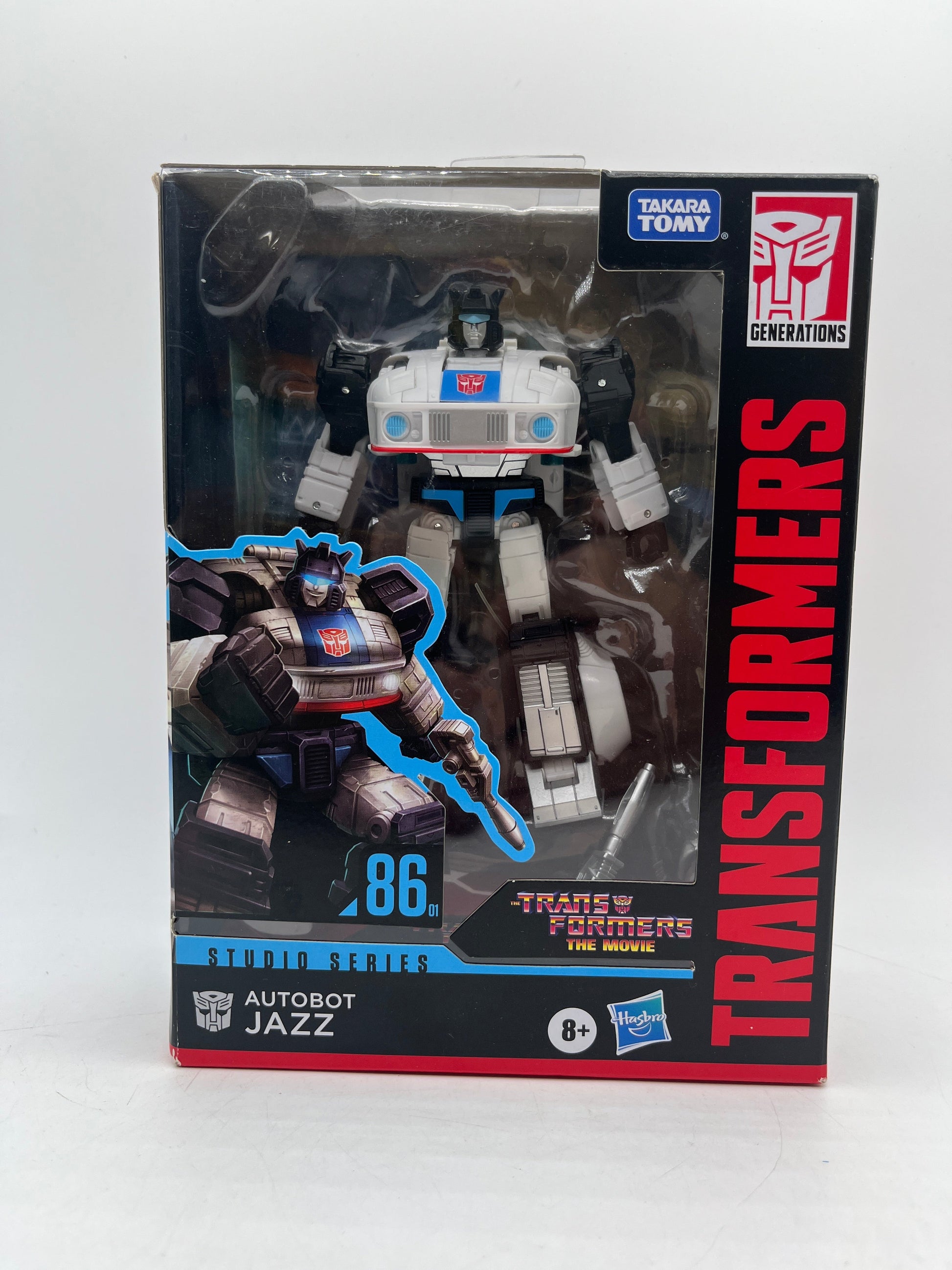 Hasbro Transformers Studio Series 86-01 Deluxe Autobot Jazz Action Figure FRENLY BRICKS - Open 7 Days