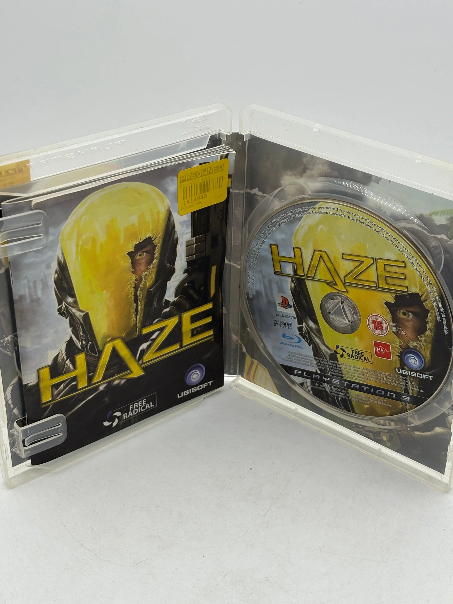 Sony Playstation 3 - Haze Video Game with Manual FRENLY BRICKS - Open 7 Days