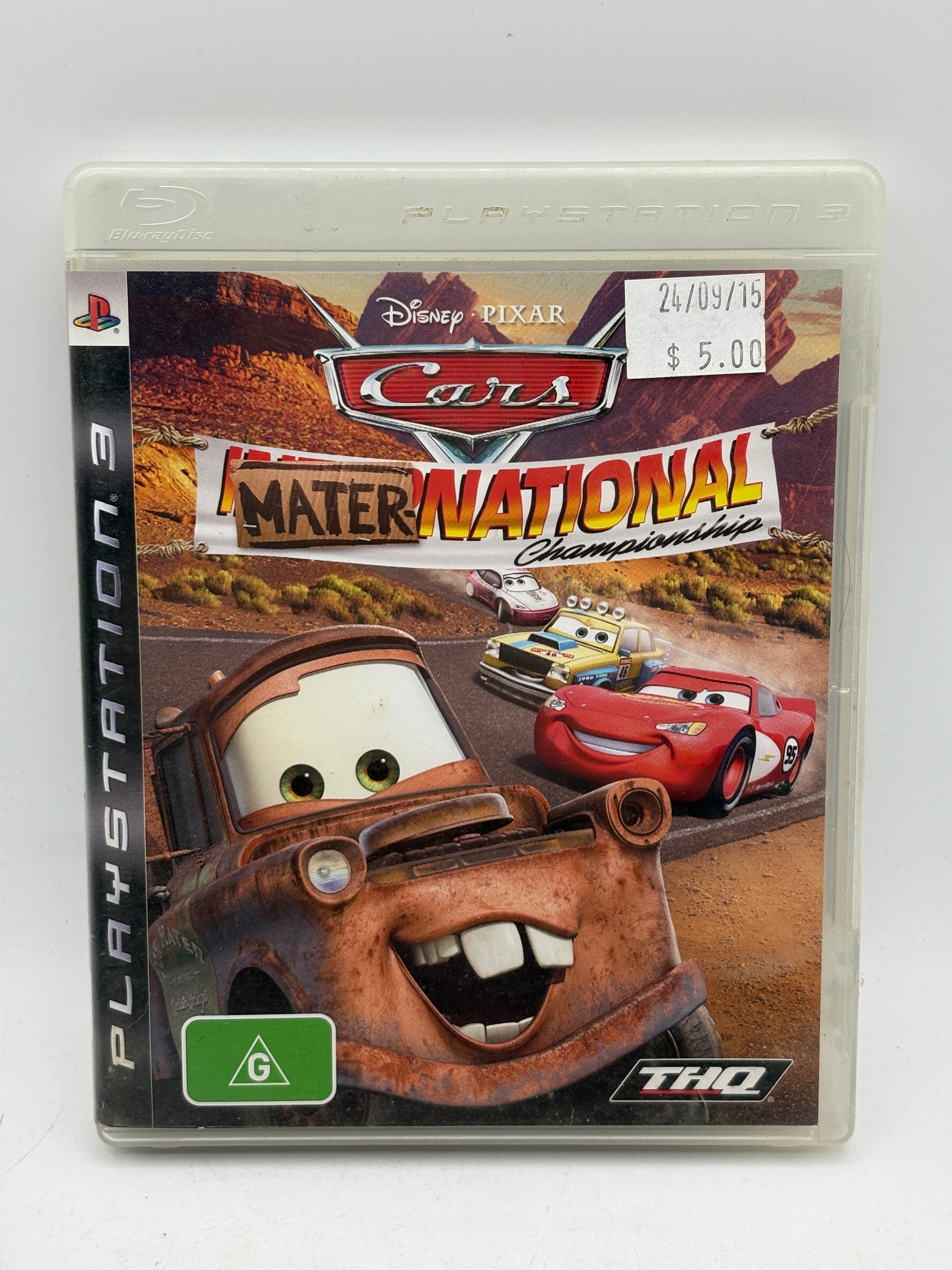 Disney Pixar Cars Mater-National Championship PS3 PlayStation 3