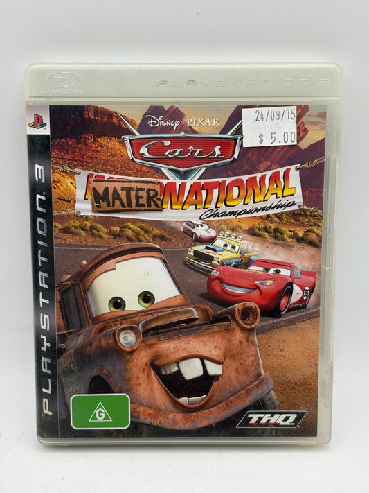 Disney Pixar Cars Mater-National Championship PS3 PlayStation 3