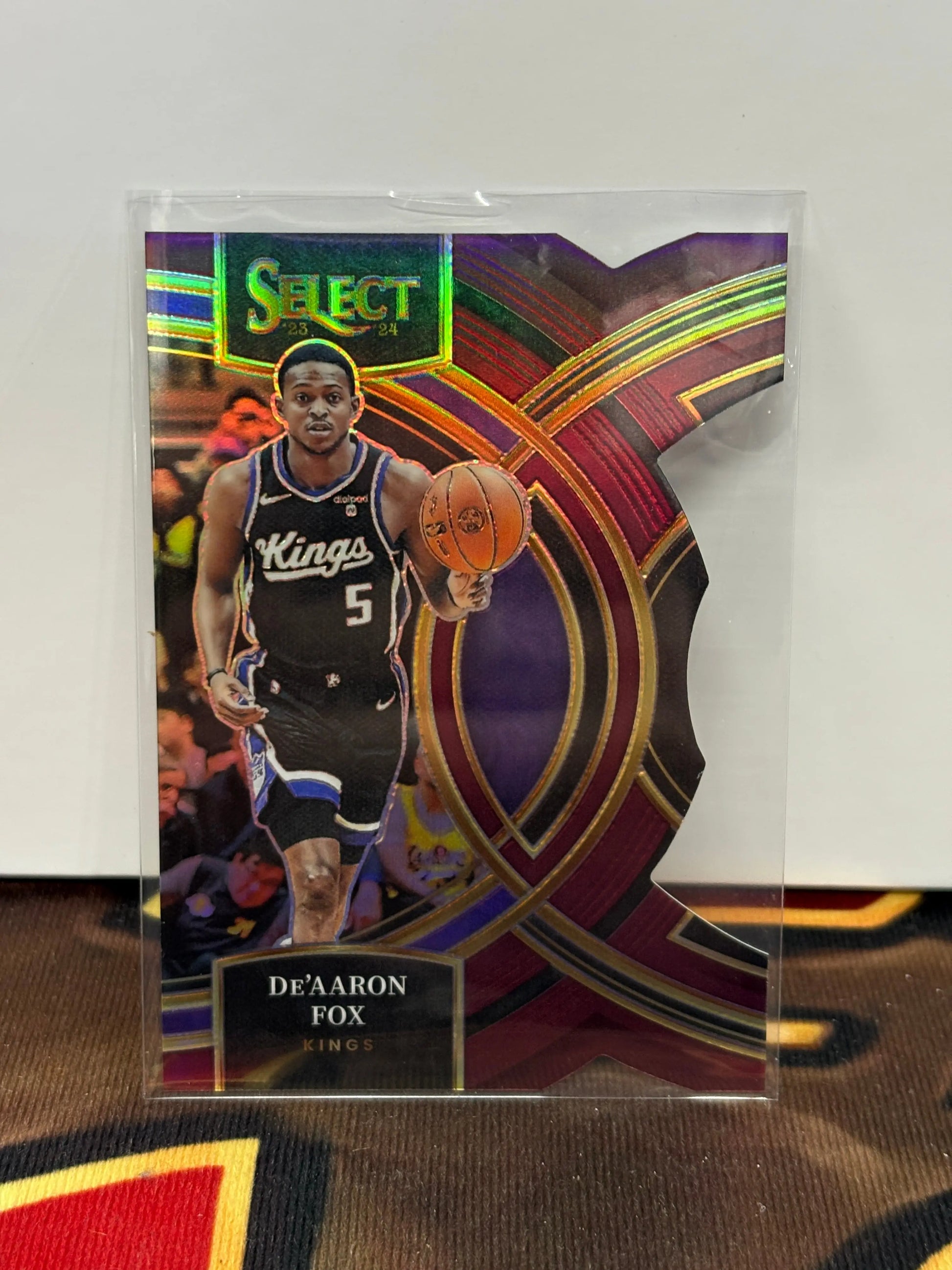 2023-24 Select Prizms Maroon Die-Cut #152 De'Aaron Fox /175 FRENLY BRICKS - Open 7 Days