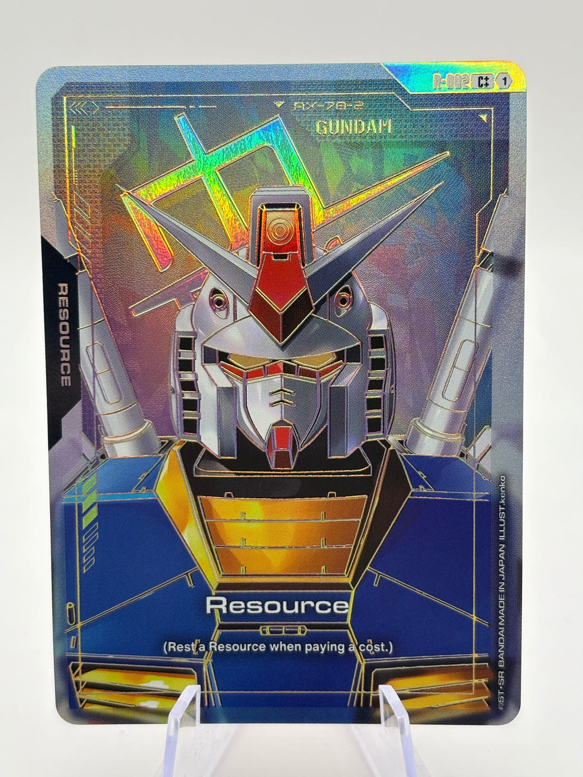 Gundam TCG - Newtype Rising - Resource (R-002) - C++ - NM/M FRENLY BRICKS - Open 7 Days image 1