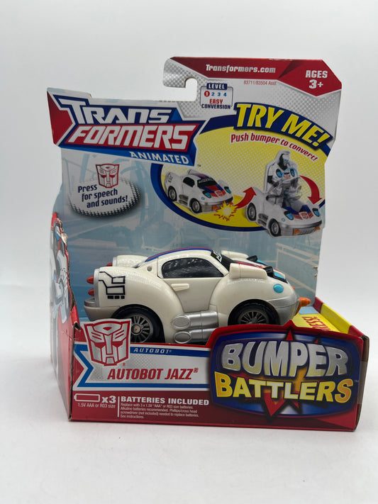Transformers Animated Bumper Battlers Autobot Jazz Electronic Car 2007 In Box FRENLY BRICKS - Open 7 Days