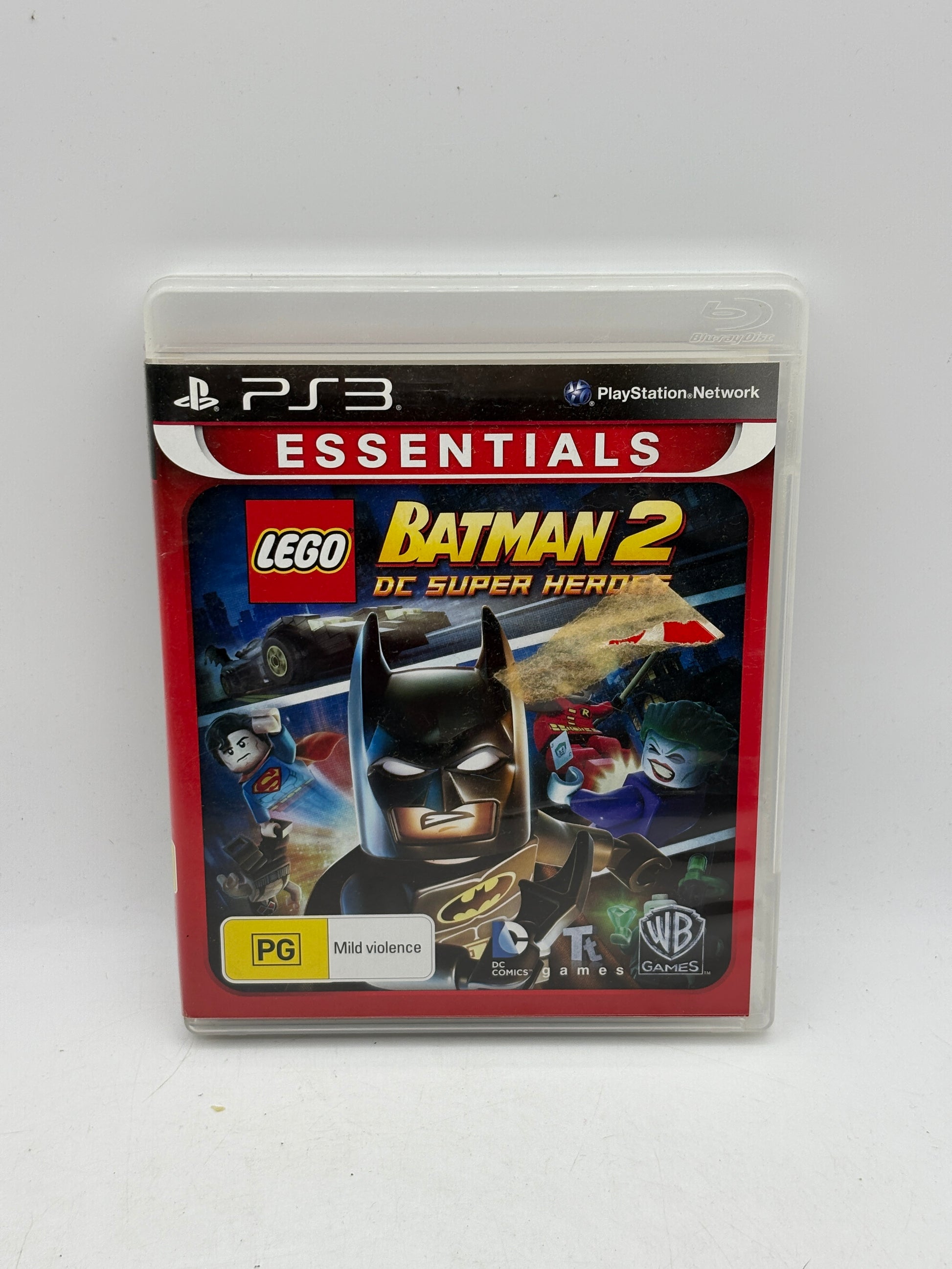 Sony Playstation 3 Essentials Lego Batman 2 DC Super Heroes Game with Manual