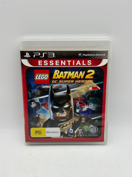 Sony Playstation 3 Essentials Lego Batman 2 DC Super Heroes Game with Manual