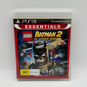 Sony Playstation 3 Essentials Lego Batman 2 DC Super Heroes Game with Manual