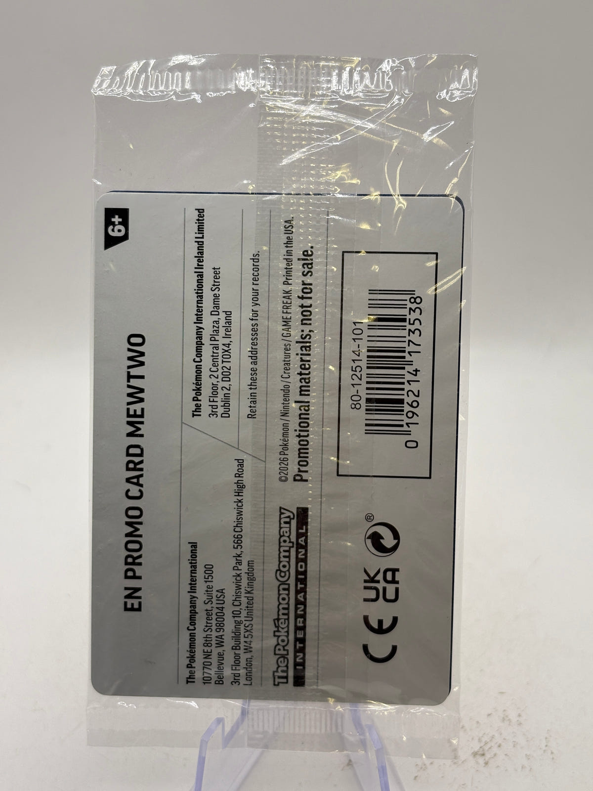 Pokemon TCG 30th Anniversary- Mewtwo Stamped 063/128 Sealed image 2