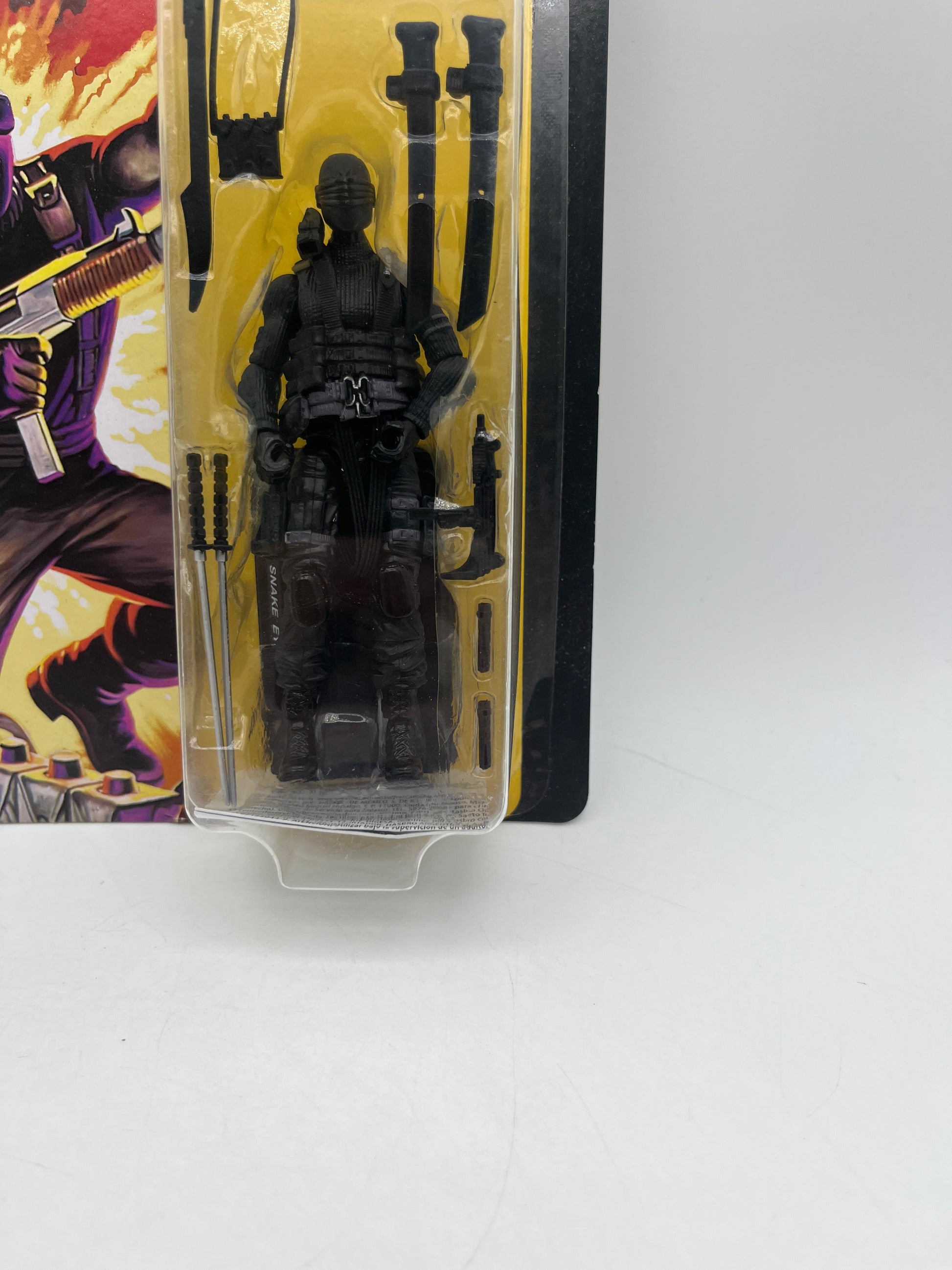 Hasbro Gi Joe Retro Collection Snake Eyes 3.75” Figure BNIB +combinedshipping FRENLY BRICKS - Open 7 Days