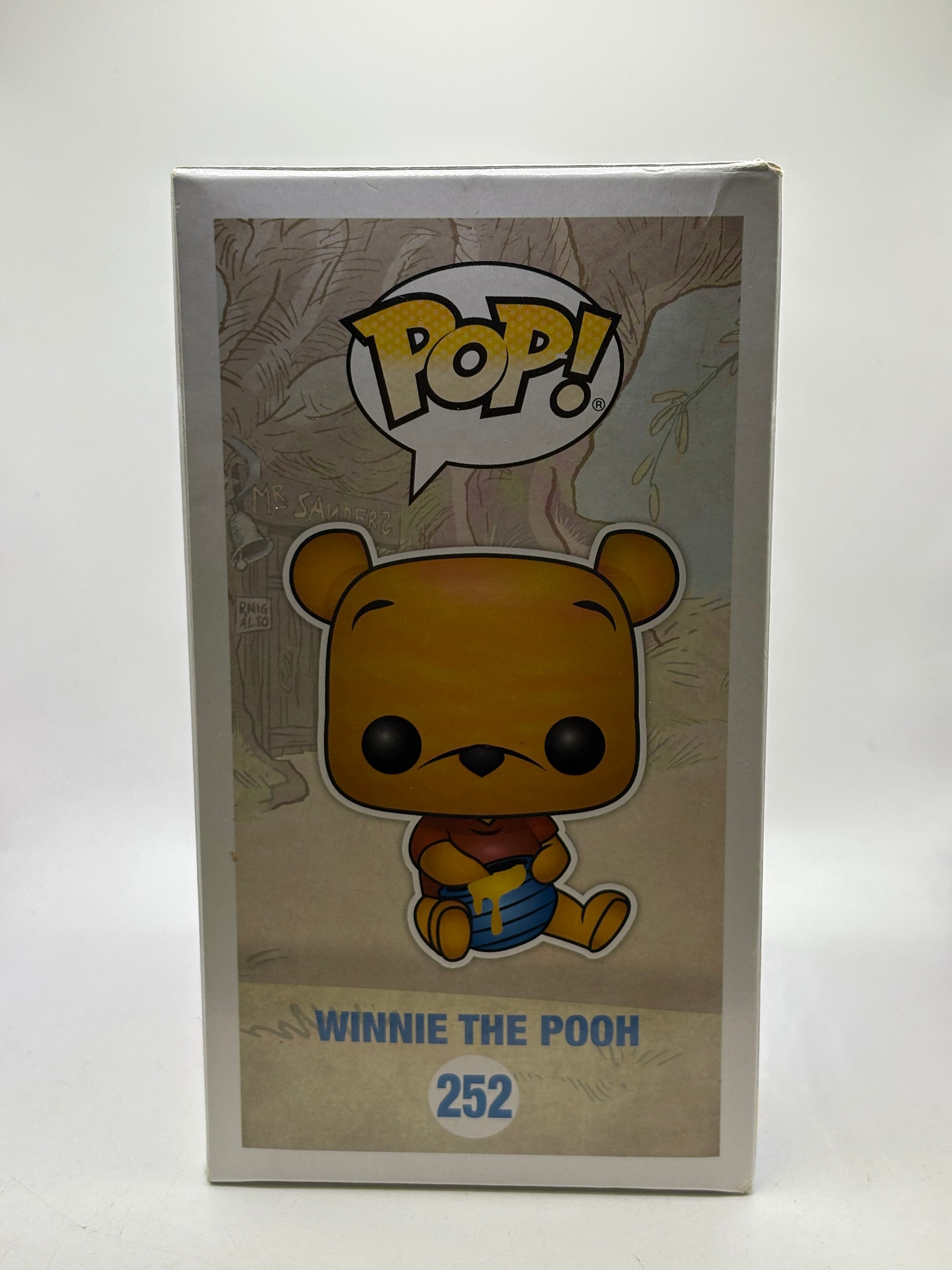 Funko POP! Disney Winnie the Pooh #252 Winnie the Pooh Flocked Vinyl Figure image 4