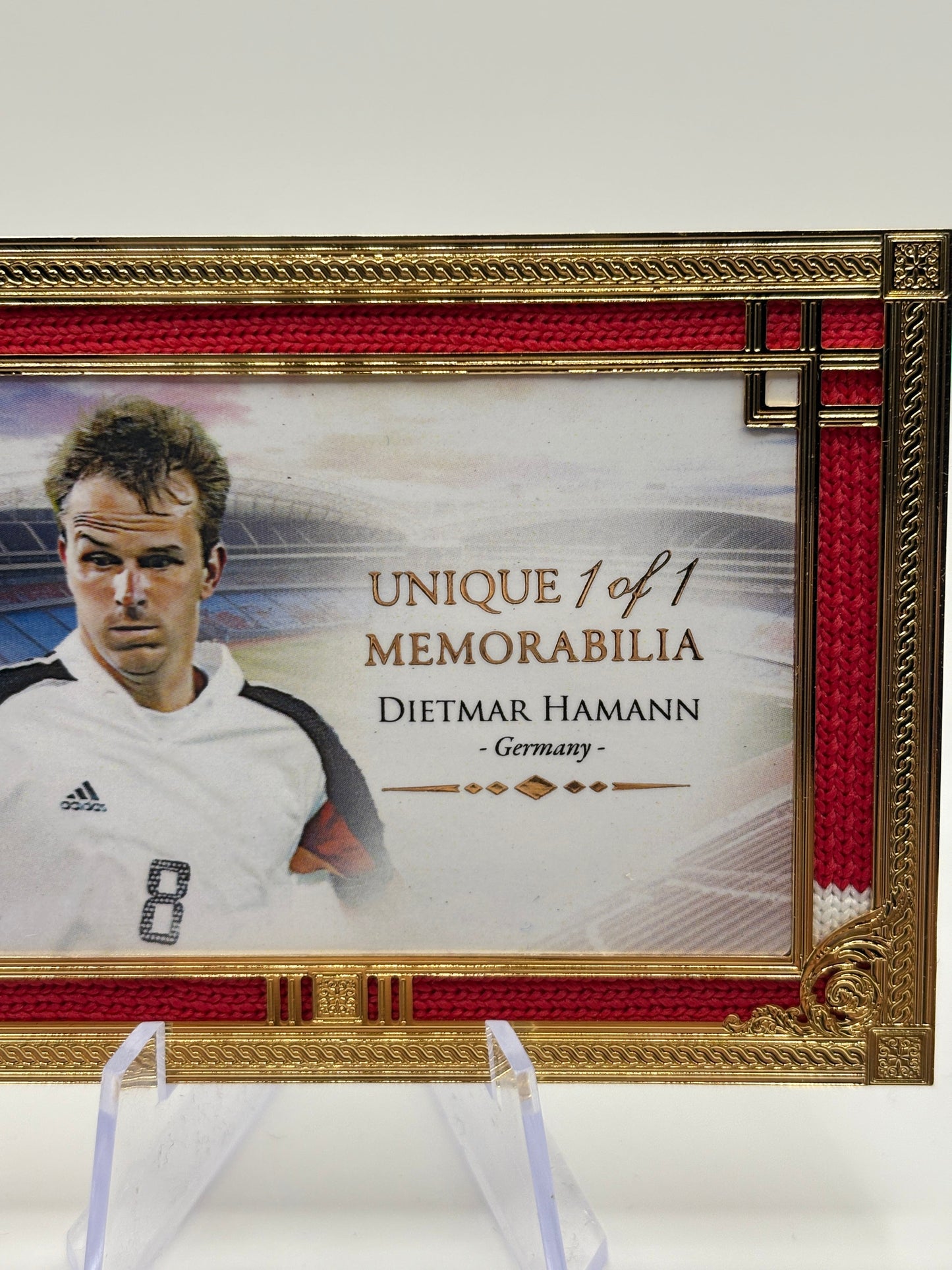 2025 Futera Unique - Dietmar Hamann 1 of 1 Gold Frame Germany FRENLY BRICKS - Open 7 Days