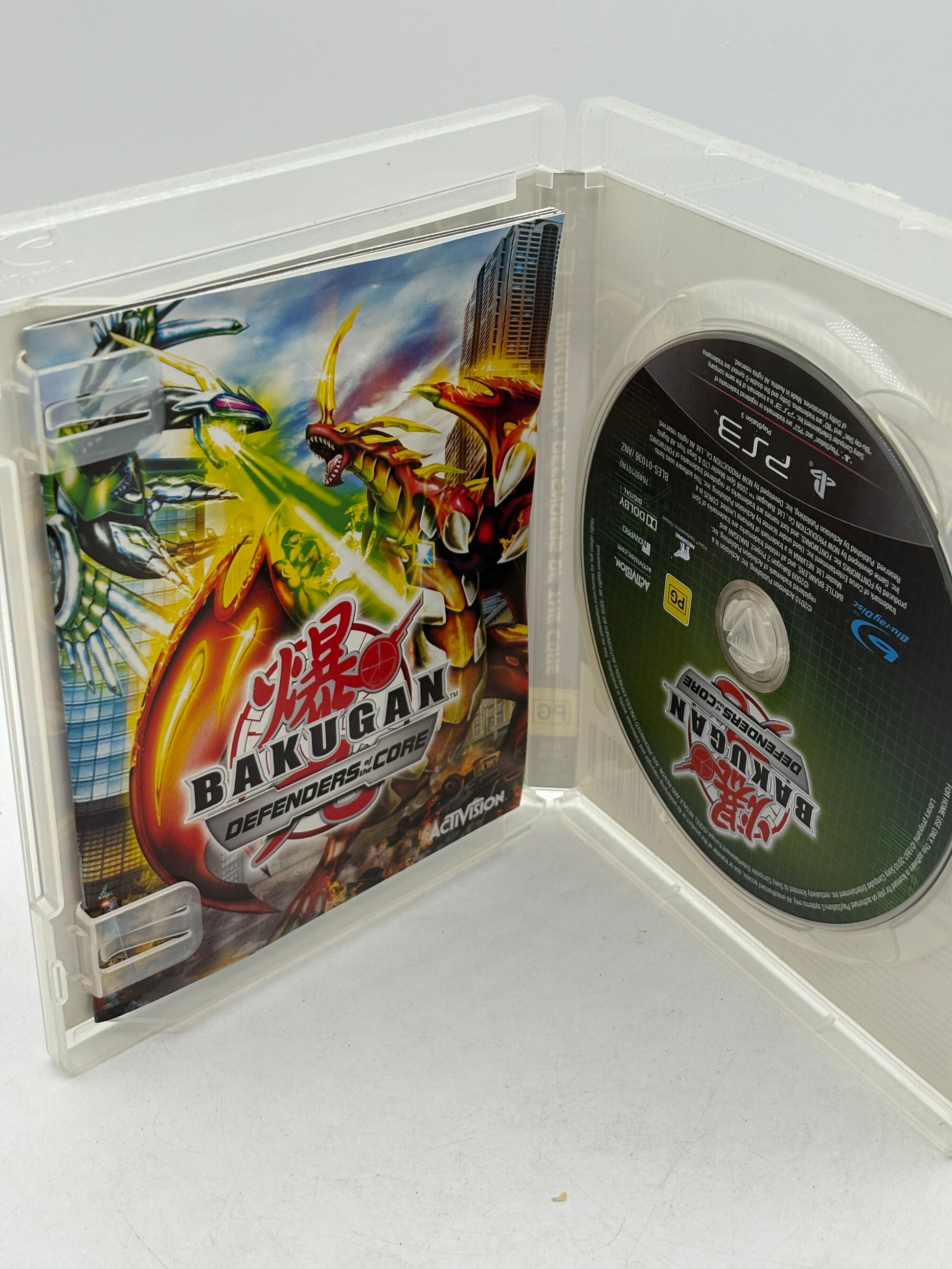 Bakugan: Defenders of the Core Playstation 3 with Manual