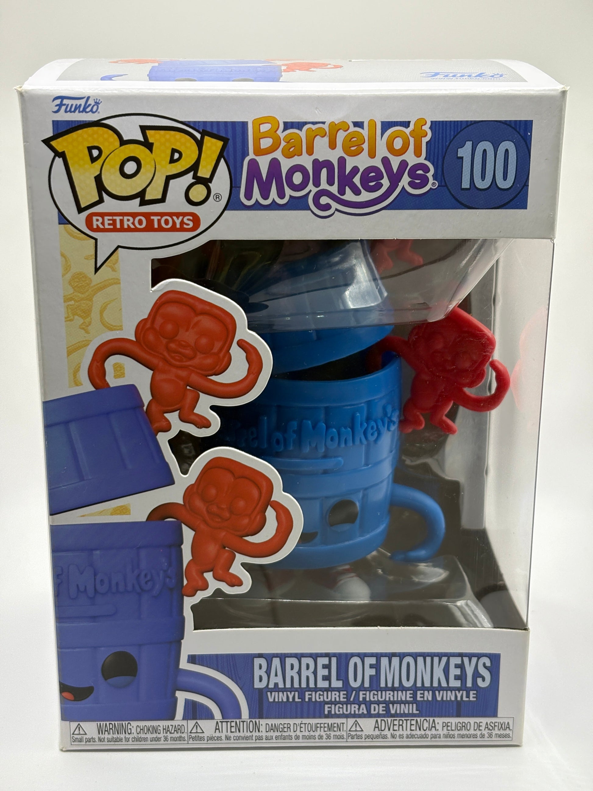 Funko POP! Retro Tots Barrel Of Monkeys #100 Barrel Of Monkeys FRENLY BRICKS - Open 7 Days