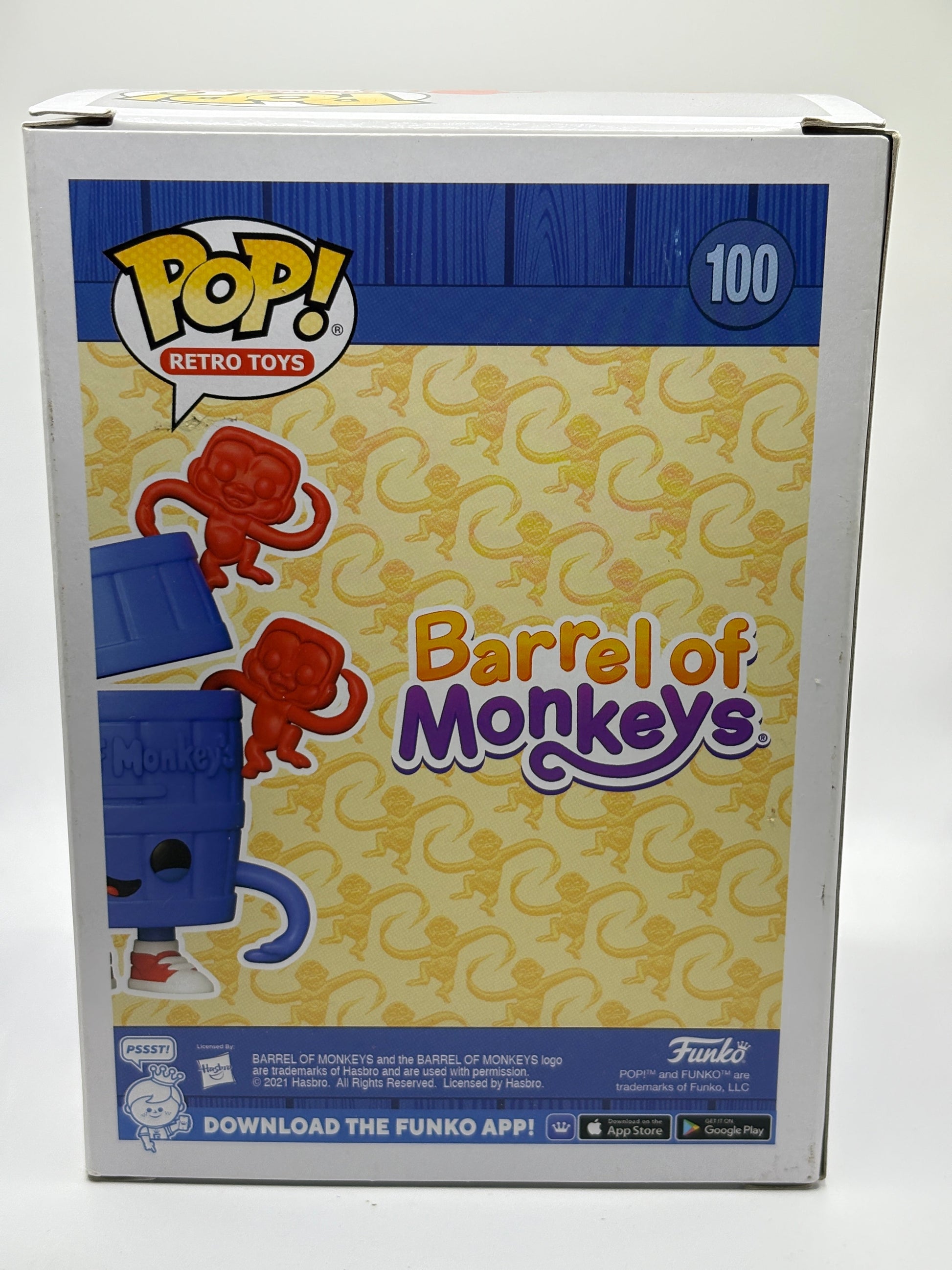 Funko POP! Retro Tots Barrel Of Monkeys #100 Barrel Of Monkeys FRENLY BRICKS - Open 7 Days