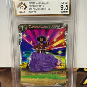 2021 Dragonball Super Cross Spirits #89 Commemorative Photo 9.5 GEM FRENLY BRICKS - Open 7 Days