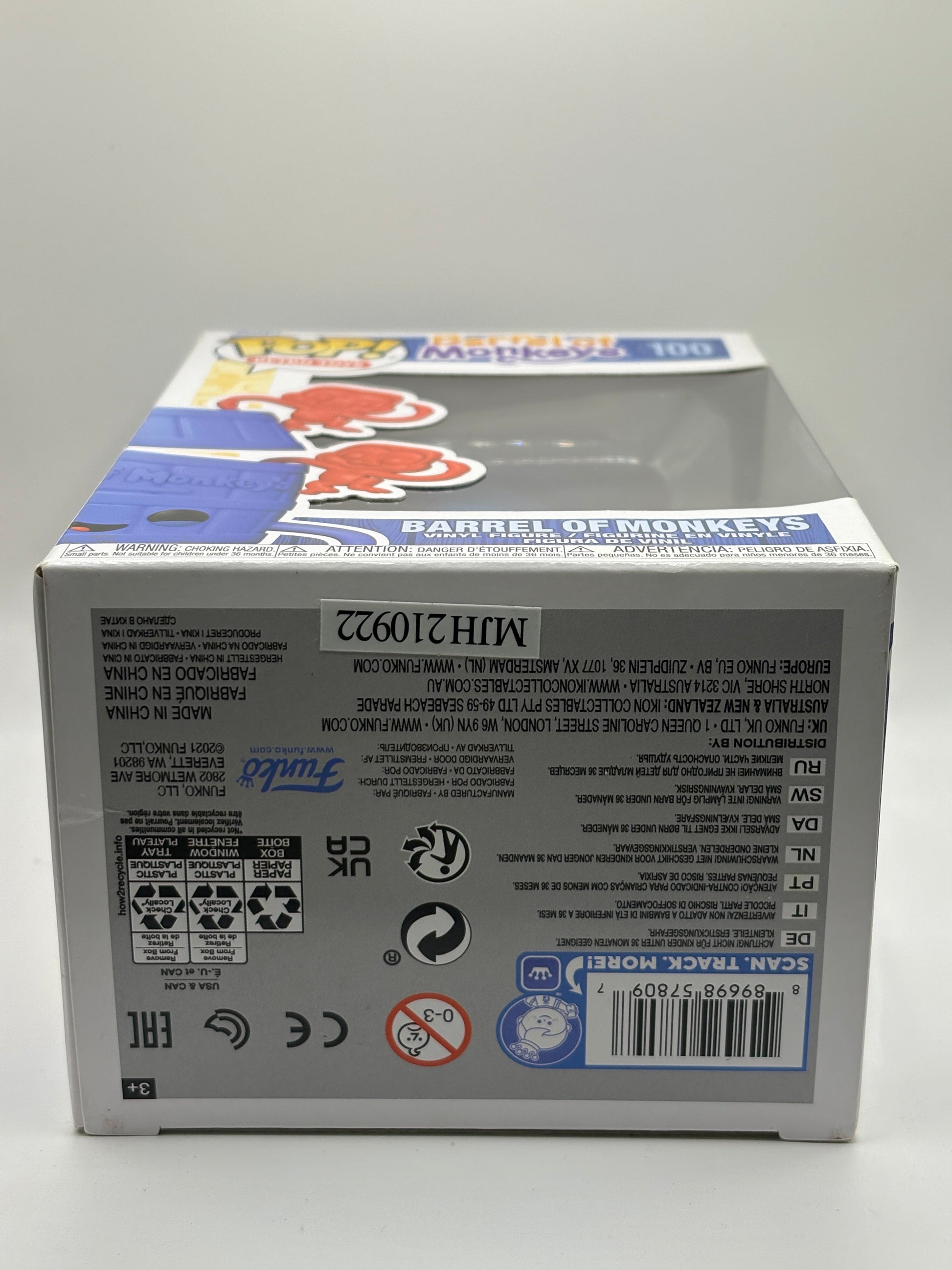 Funko POP! Retro Tots Barrel Of Monkeys #100 Barrel Of Monkeys FRENLY BRICKS - Open 7 Days