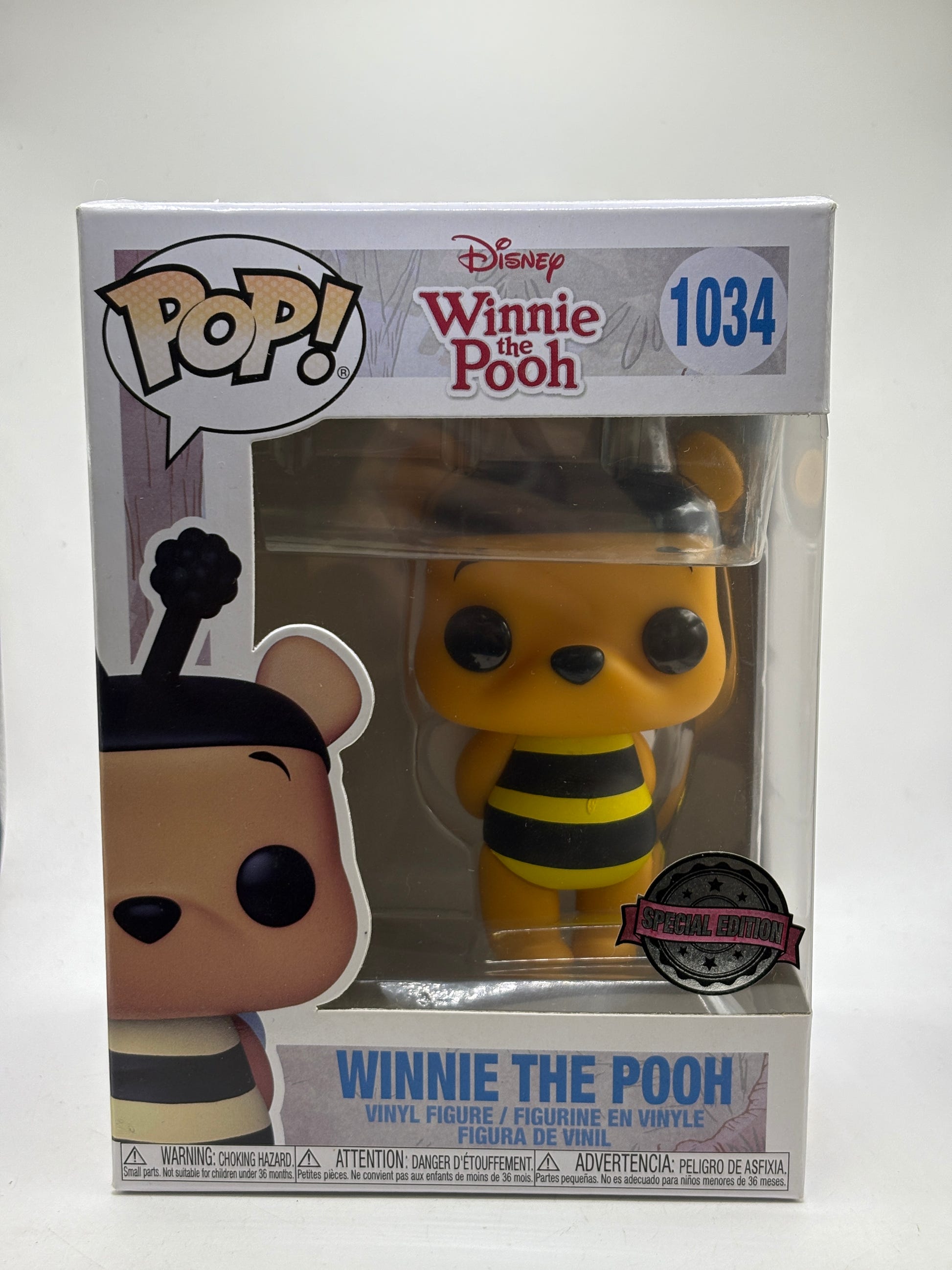 Funko POP! Disney Winnie the Pooh #1034 Winnie the Pooh Special Edition DMG image 1
